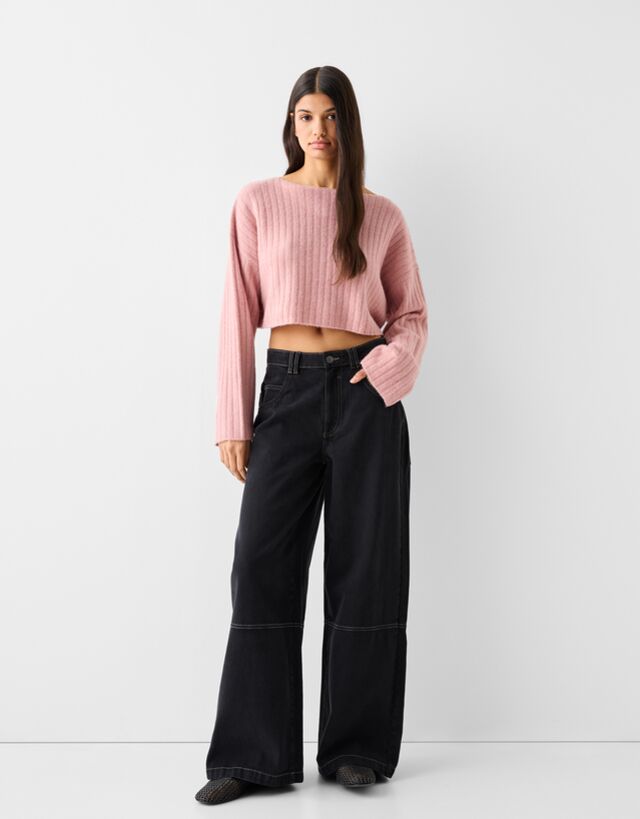 Knitwear bershka clearance