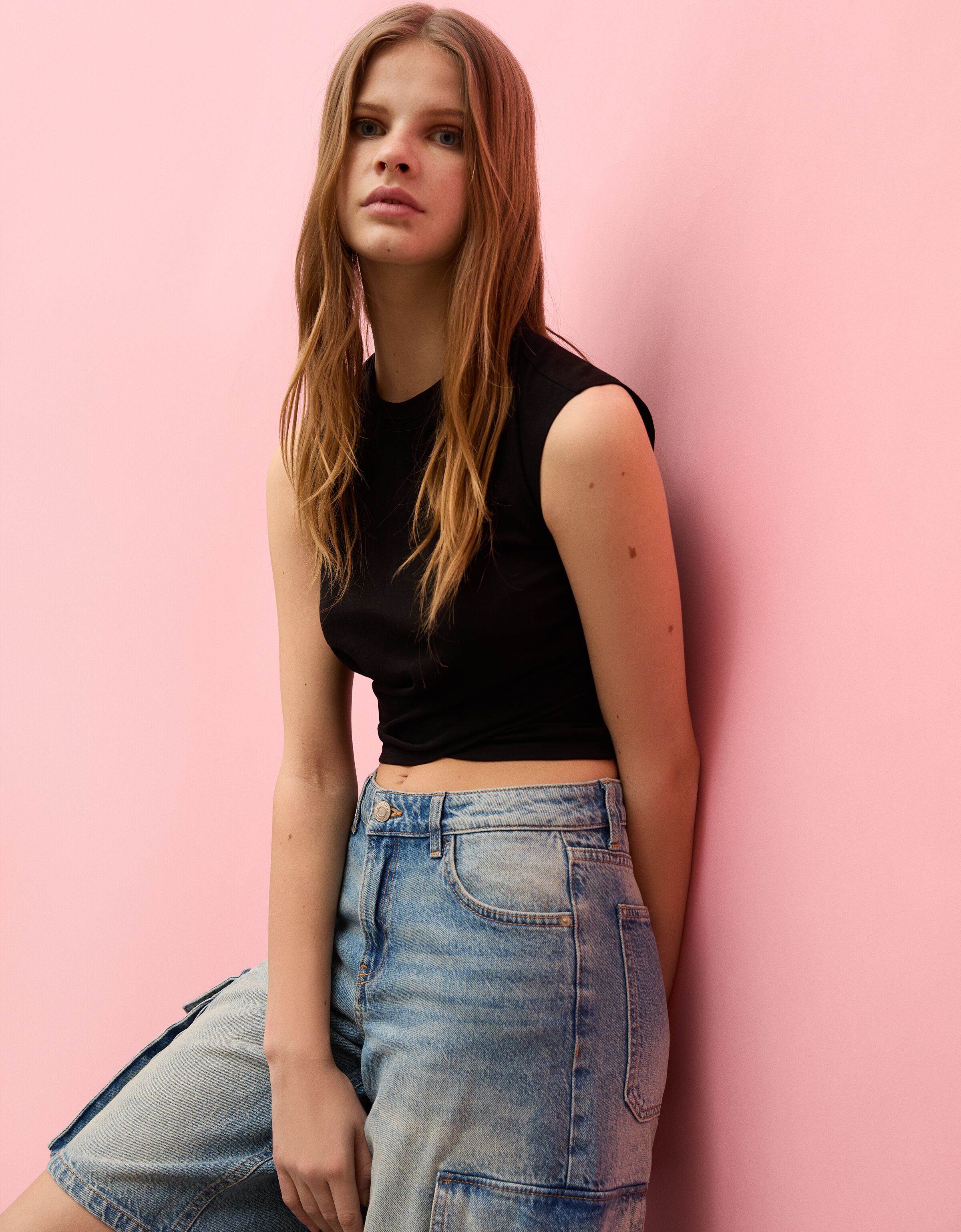 Blusas bershka mujer 2018 2025