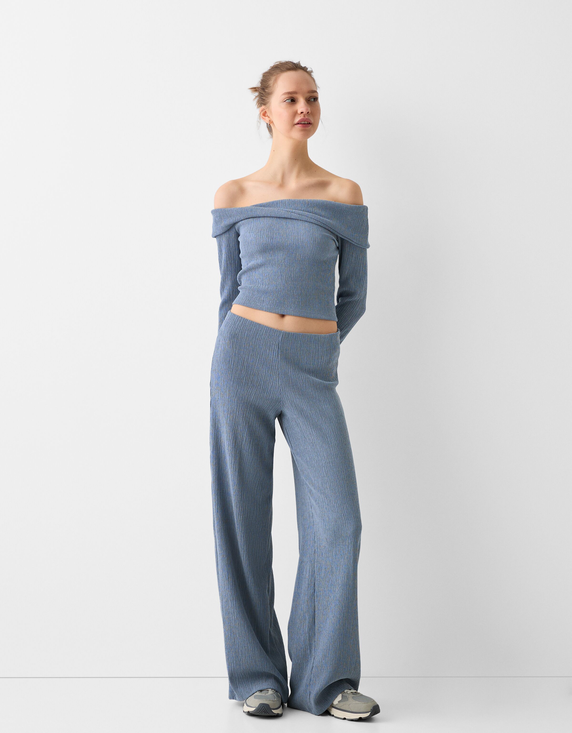 Shirt blote schouders shop