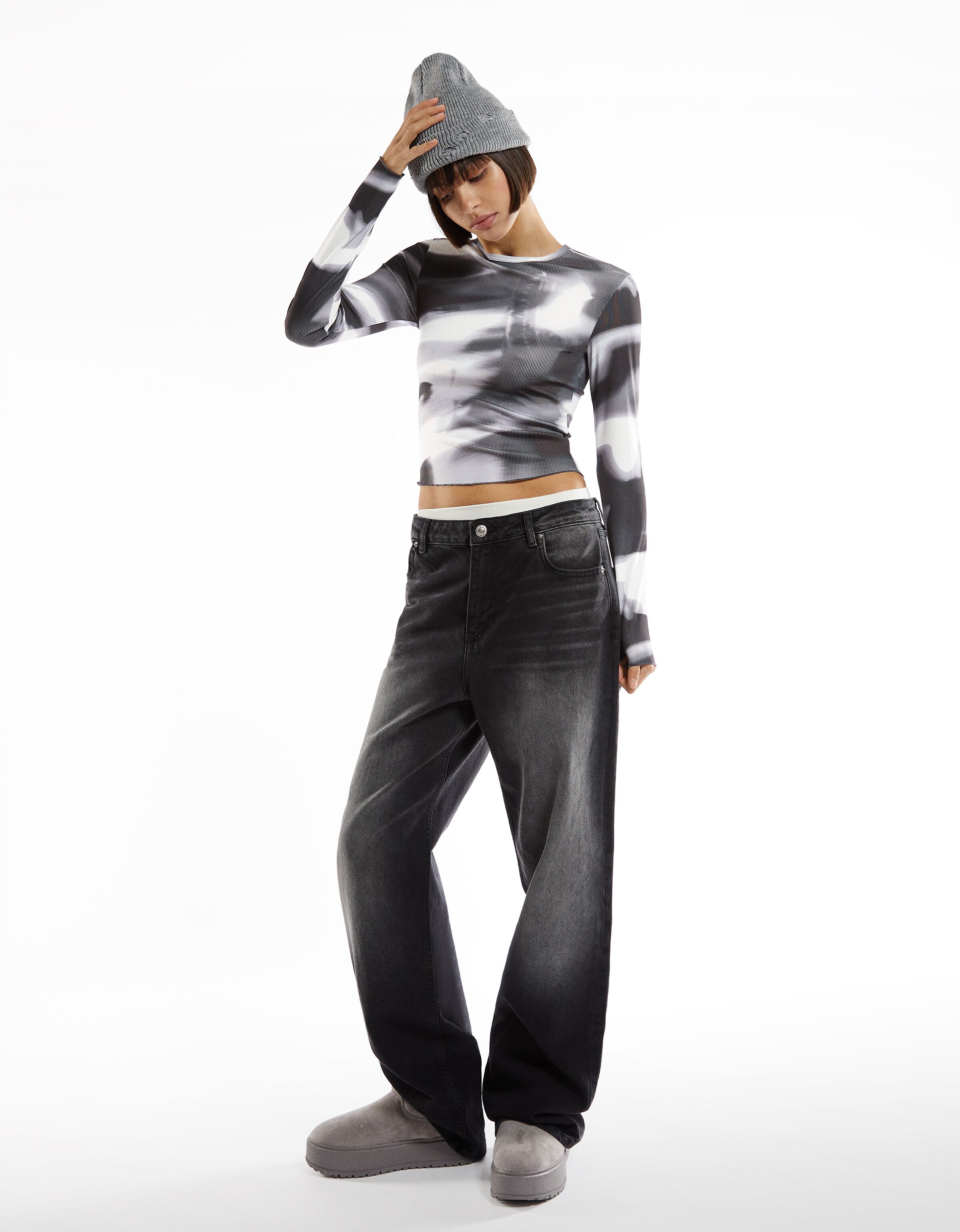 Baggy long sleeve t shirts outlet