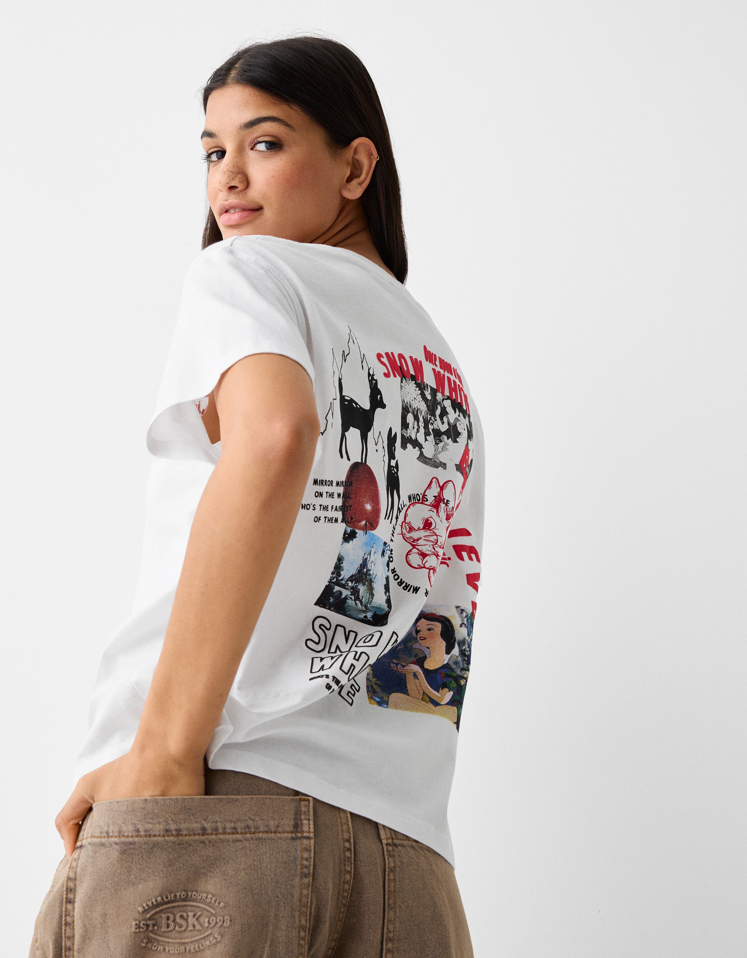 Bershka tee discount shirt super nana