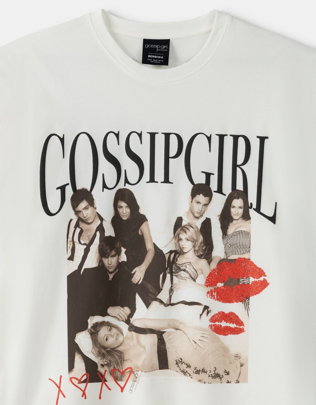 Camiseta Gossip Girl manga corta print