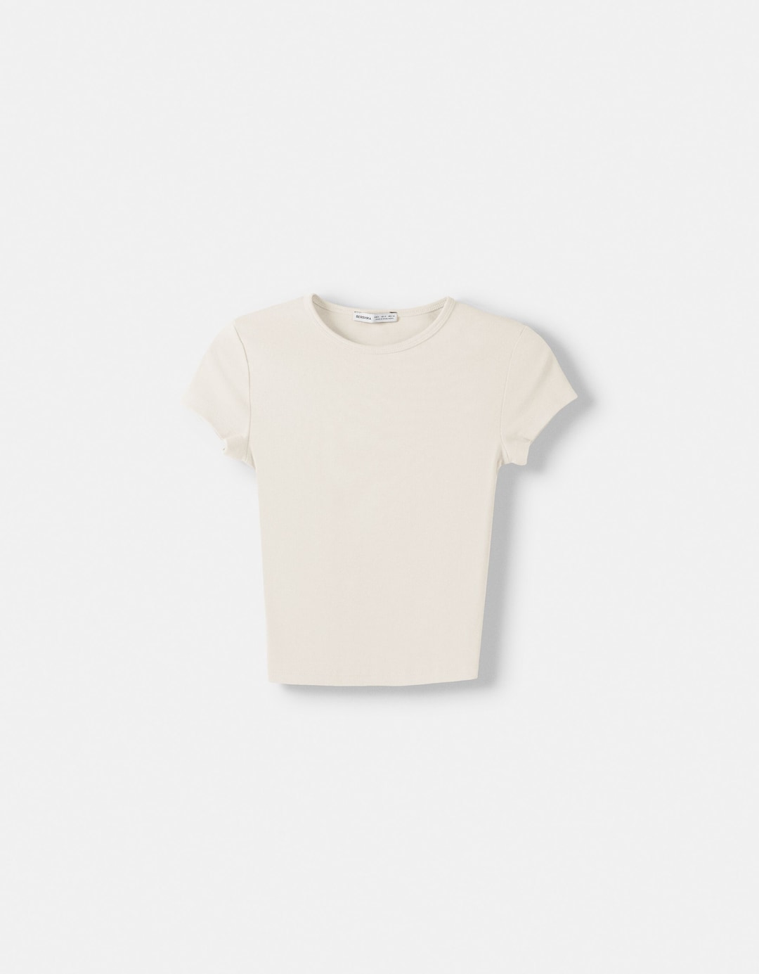 Short sleeve T-shirt with a round neck