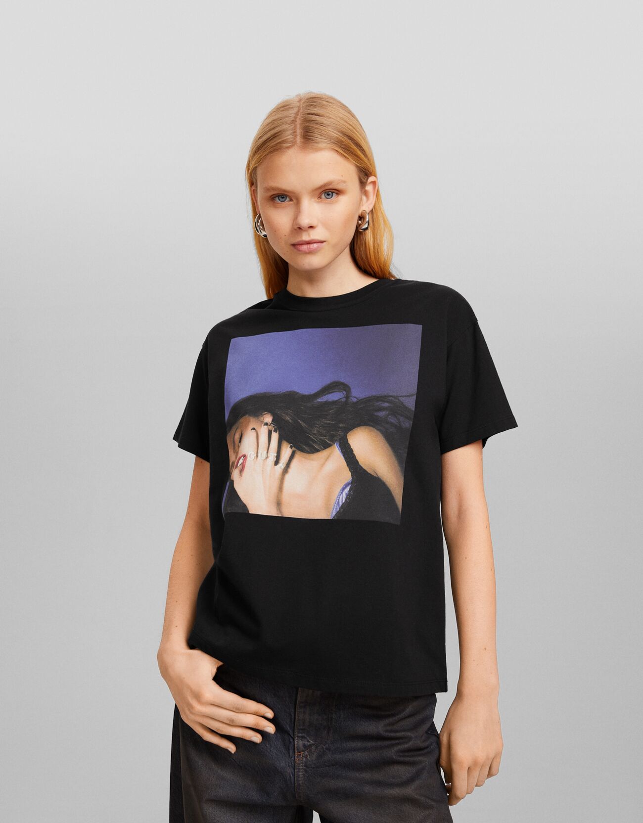 Olivia Rodrigo Merch Tshirt Crewneck Short Sleeve Black Tshirts Men Women  T-shirt Youthful Clothes 