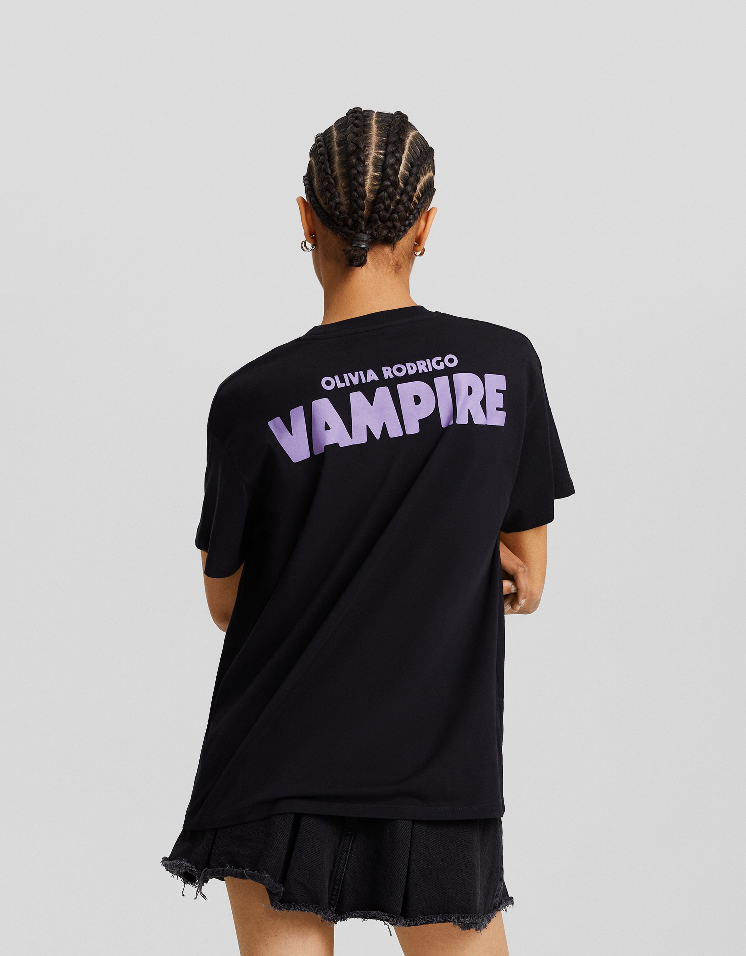 T shirt 2025 dress bershka