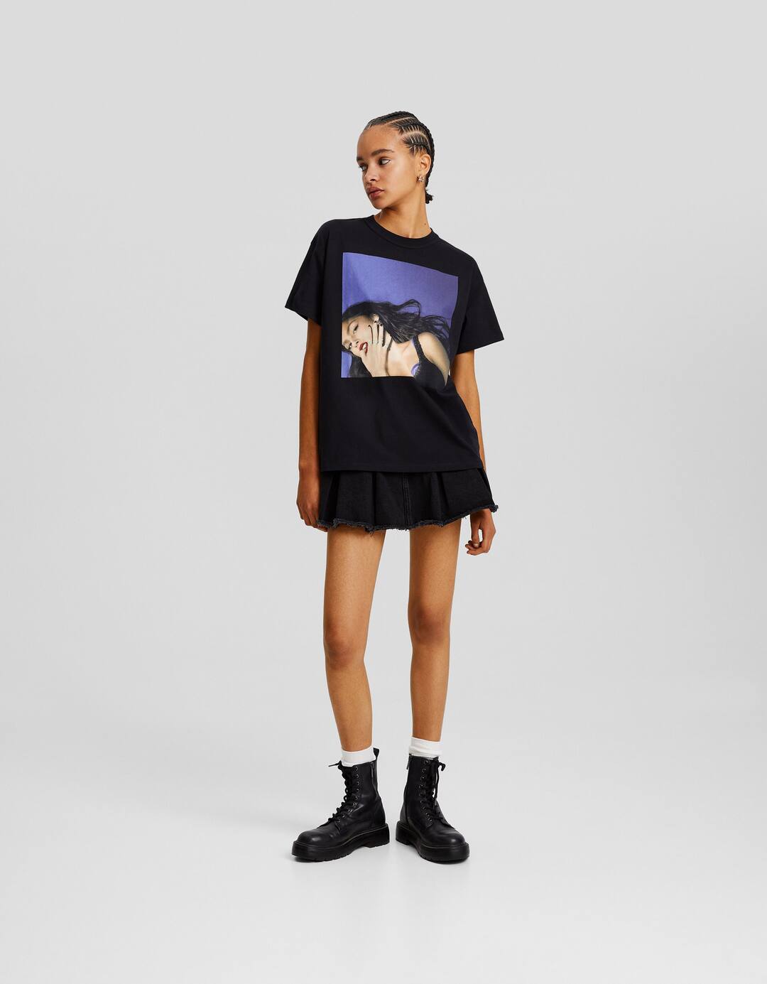 Olivia Rodrigo print short sleeve T-shirt