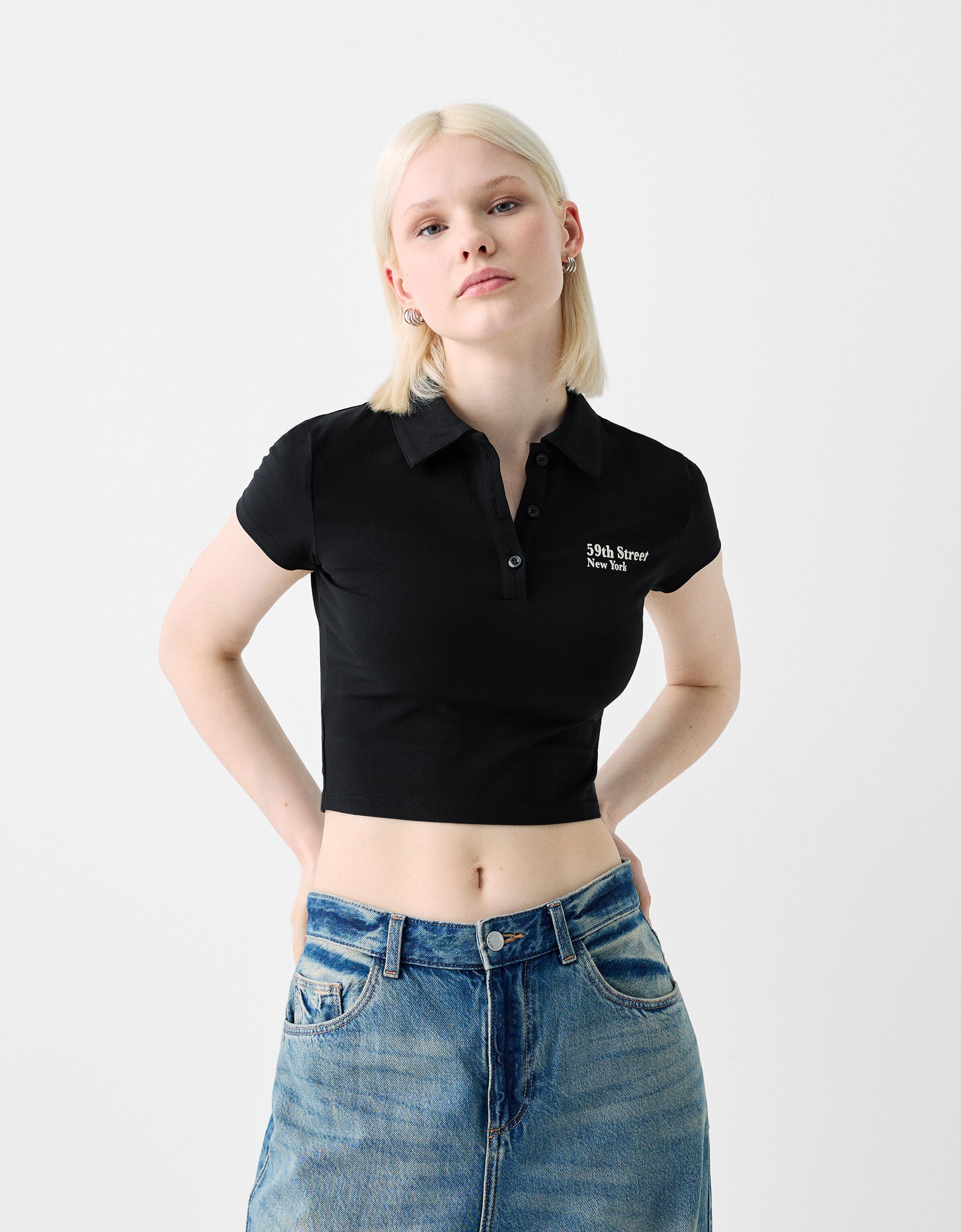 Short sleeve collared 2025 shirt