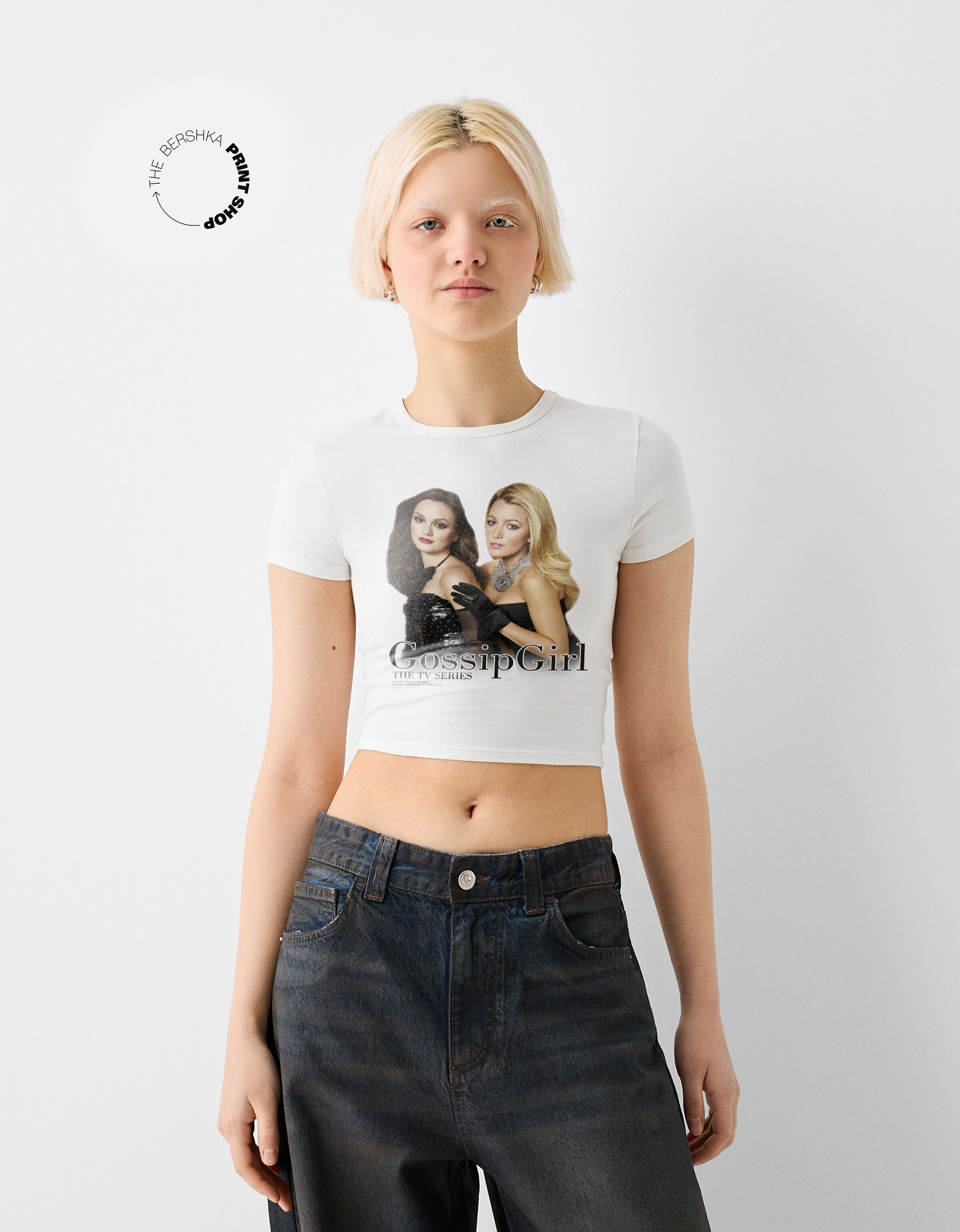 Bershka midnight t shirt hot sale