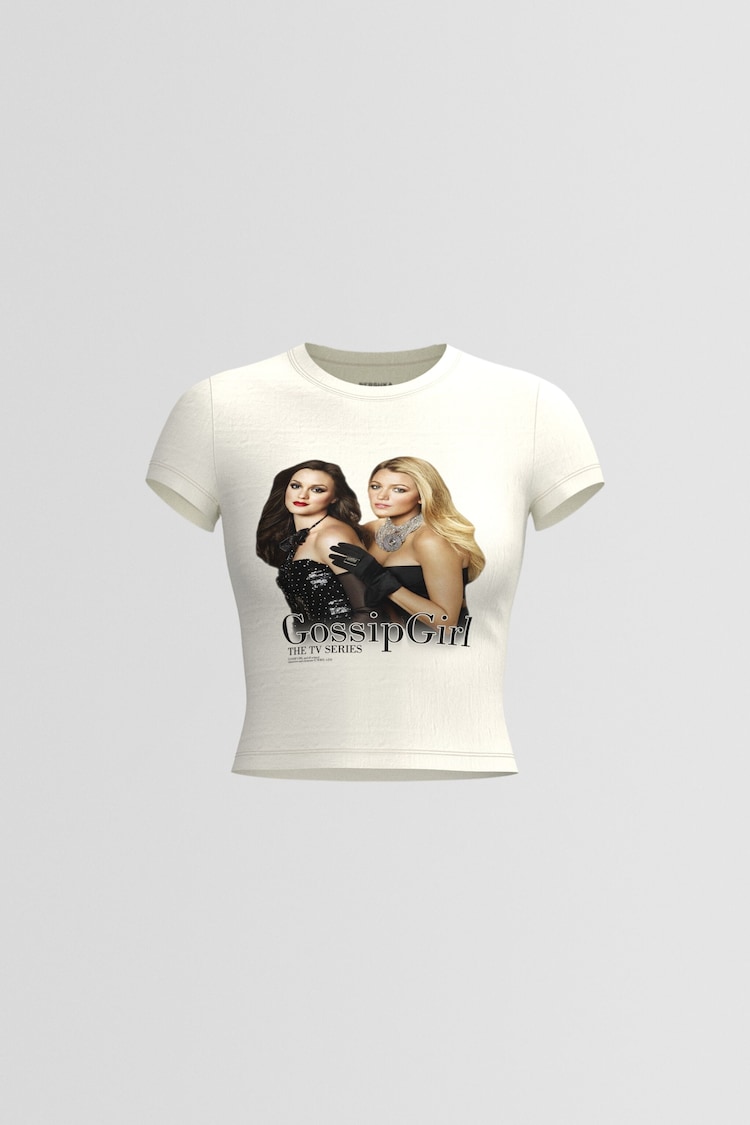 Gossip Girl T-shirt met korte mouwen