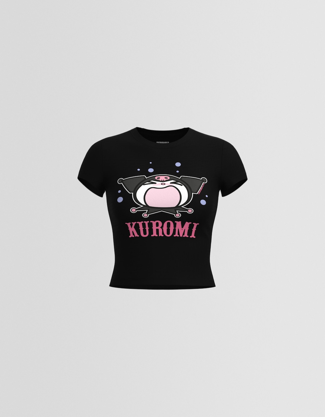 Kortärmad t-shirt med Kuromi-tryck