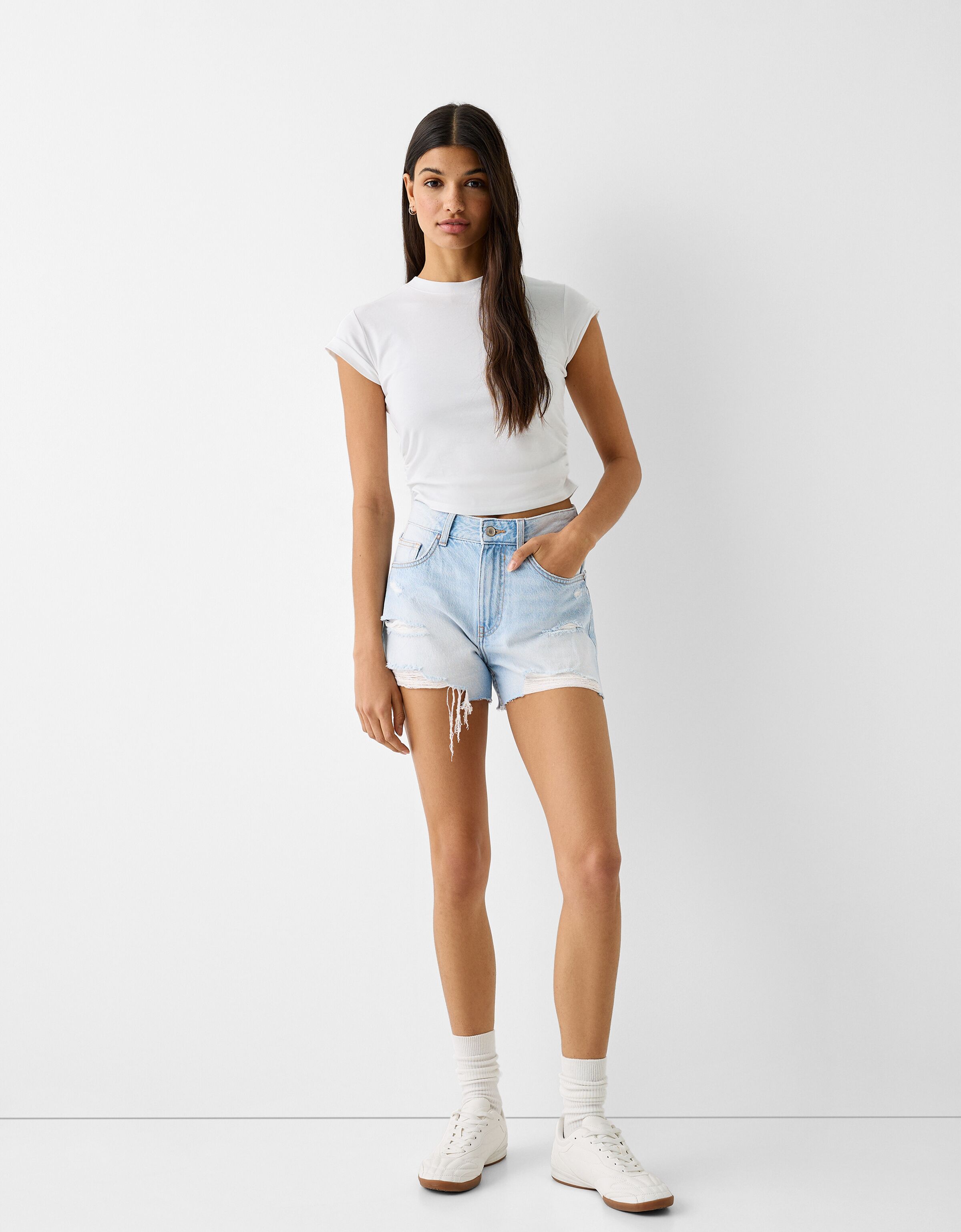 Bershka hot sale jeans corti