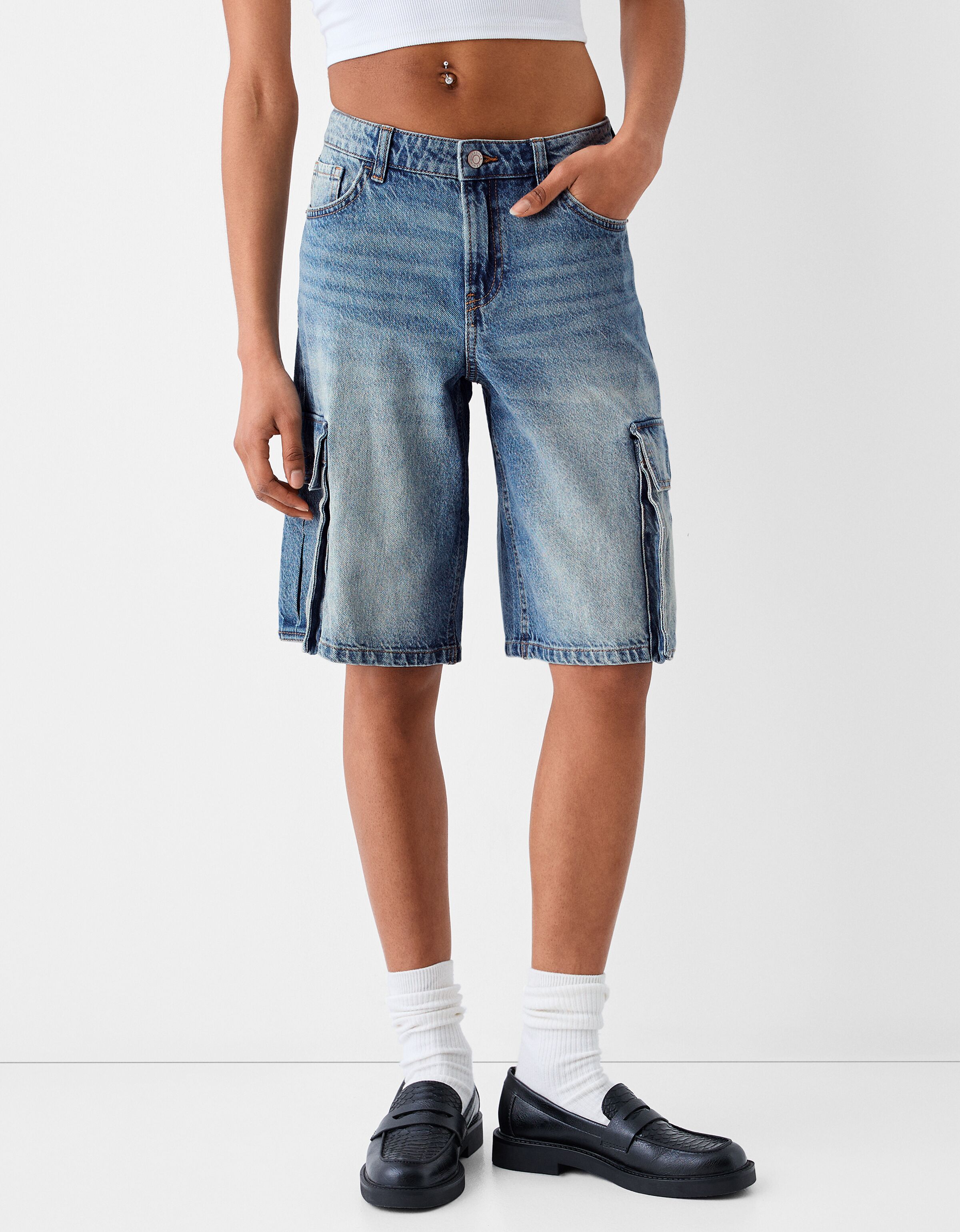Parker Cut-Off Denim Shorts | INTERMIX®