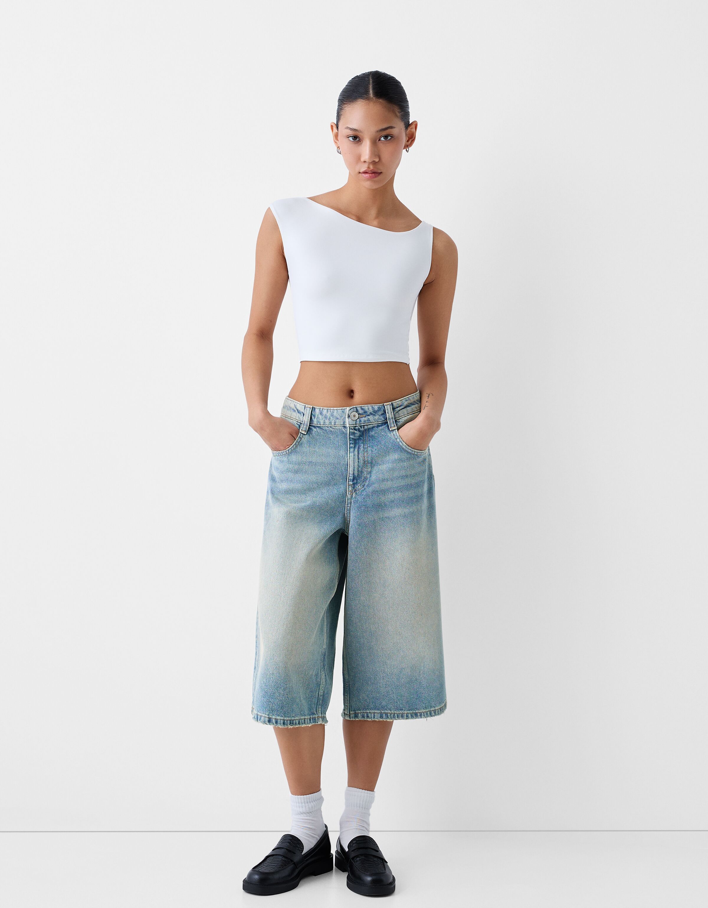 Bershka top sale jeans