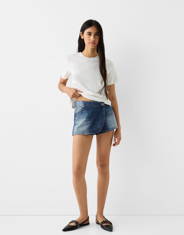 Gonna pantaloncino bershka hotsell