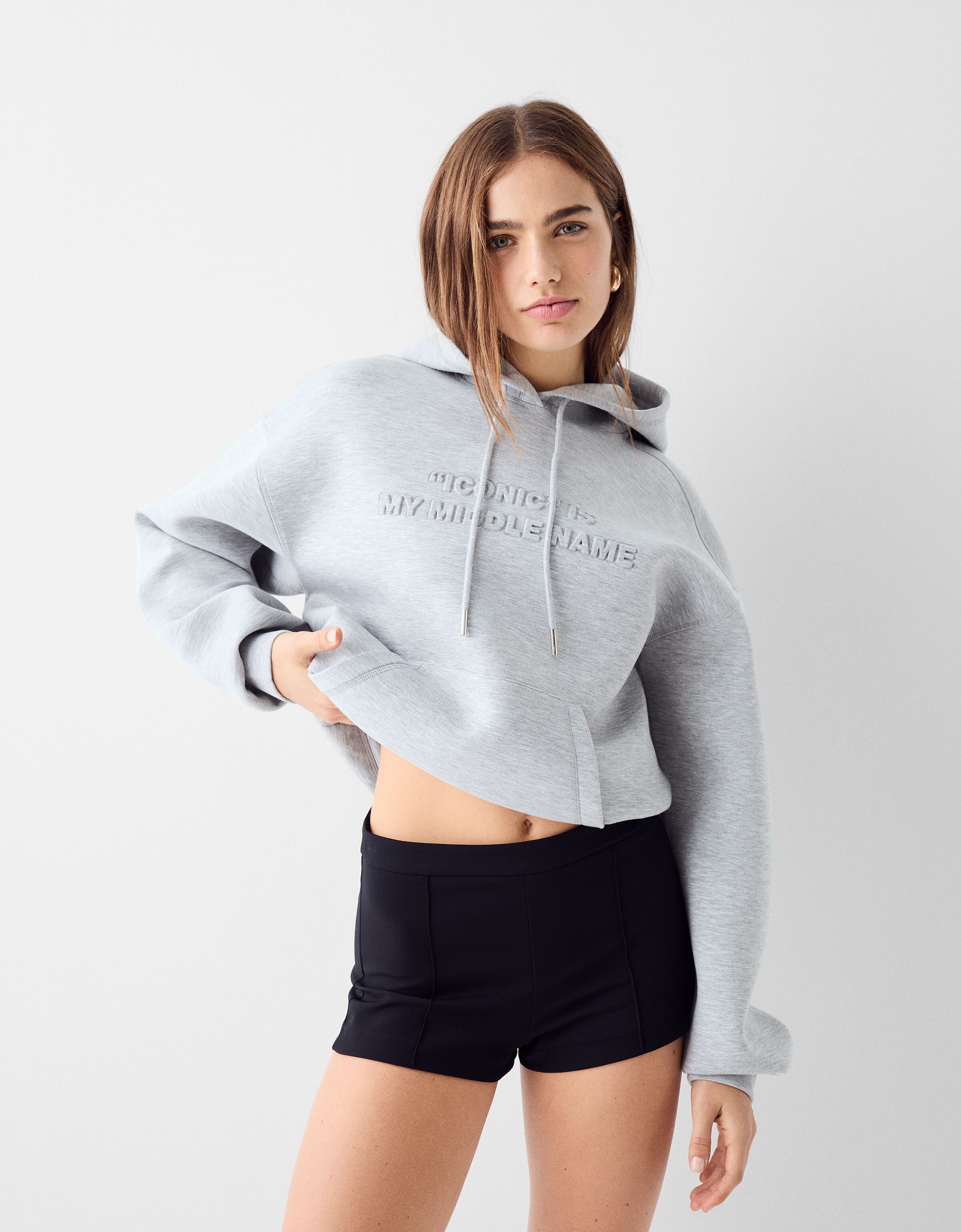 Pantaloncini clearance corti bershka