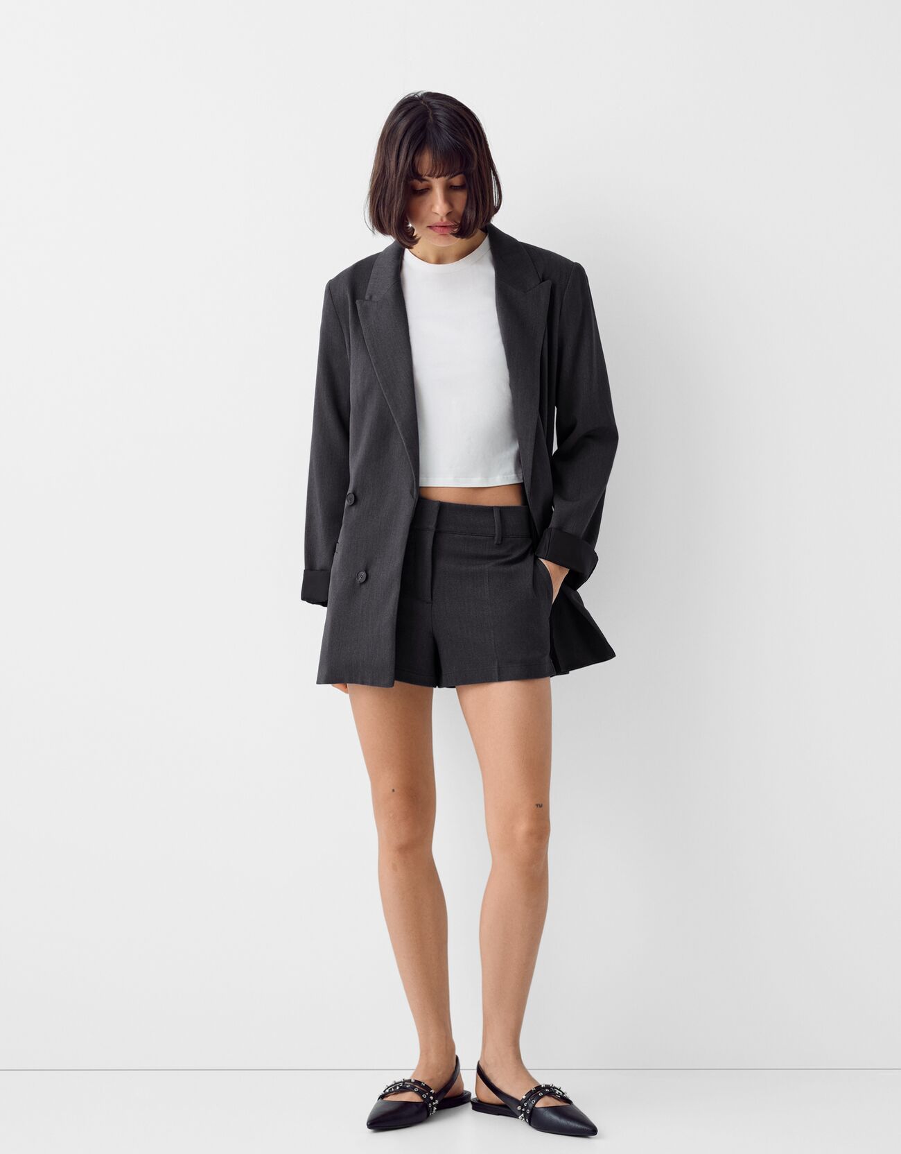 Tailleur femme hotsell short