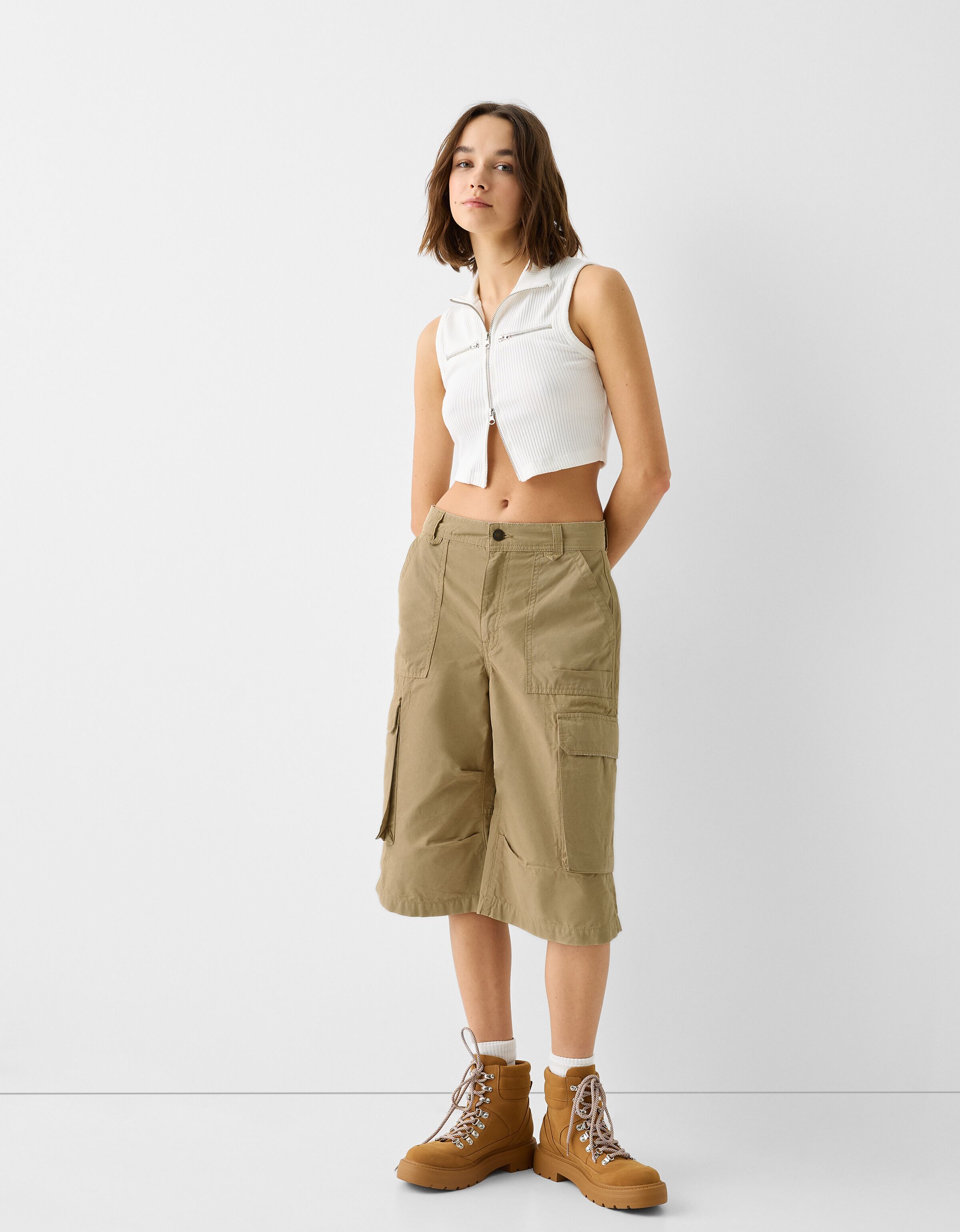 Shorts y bermudas para Mujer Nueva Colecci n BERSHKA Espa a