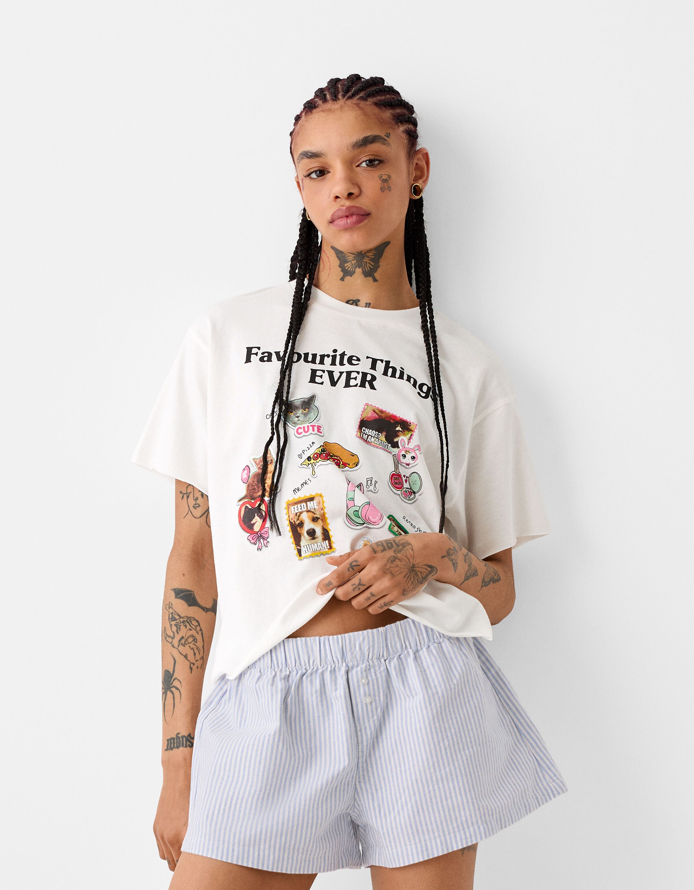 Bershka pantaloncini donna store
