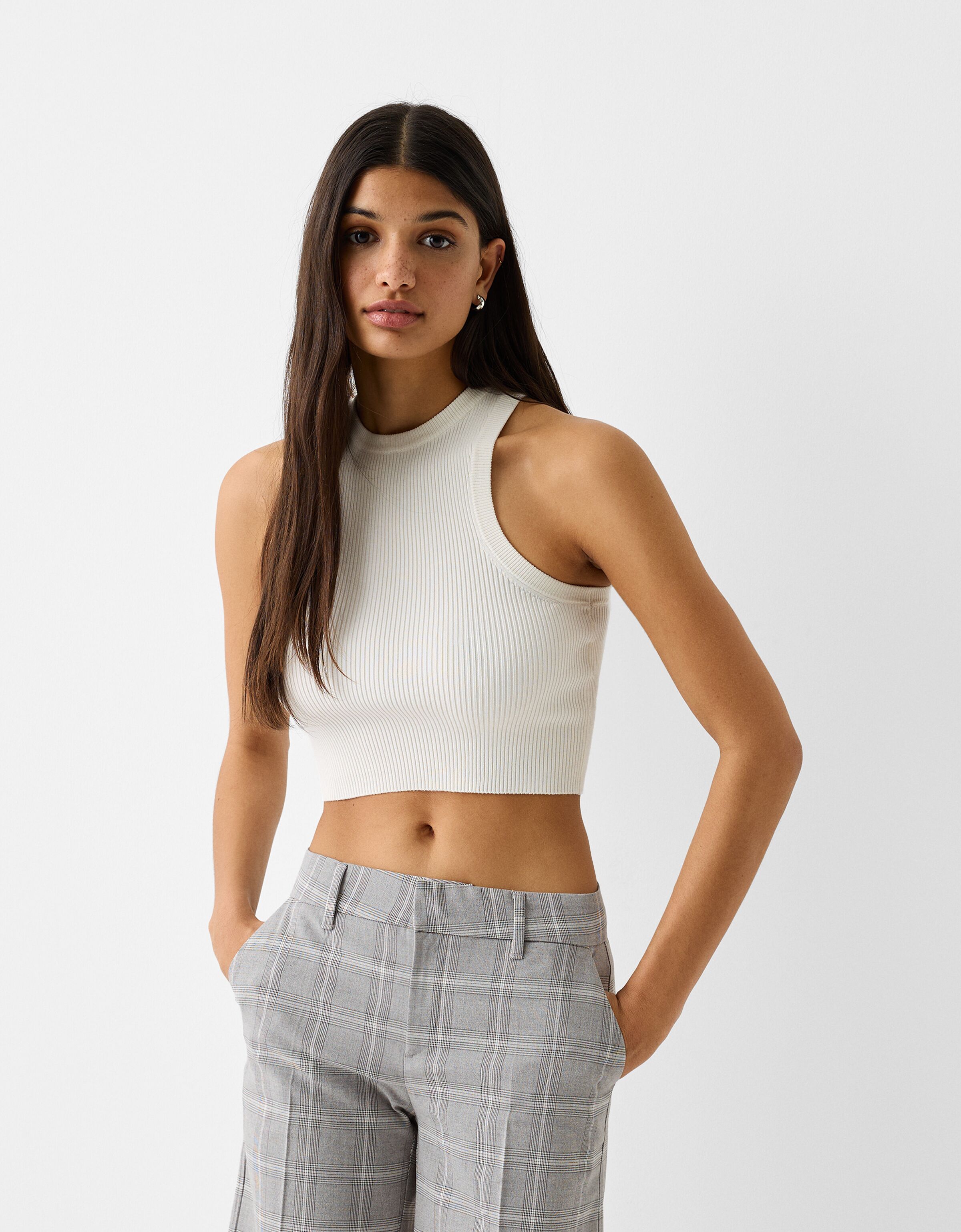 Bermuda style tailoring Nouveaut s Femme Bershka