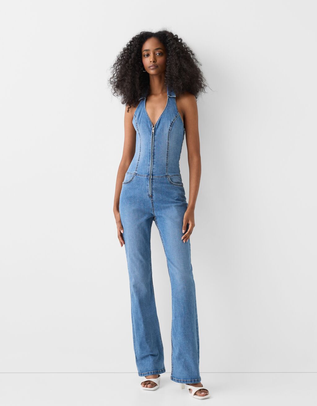 Macacao 2025 comprido jeans
