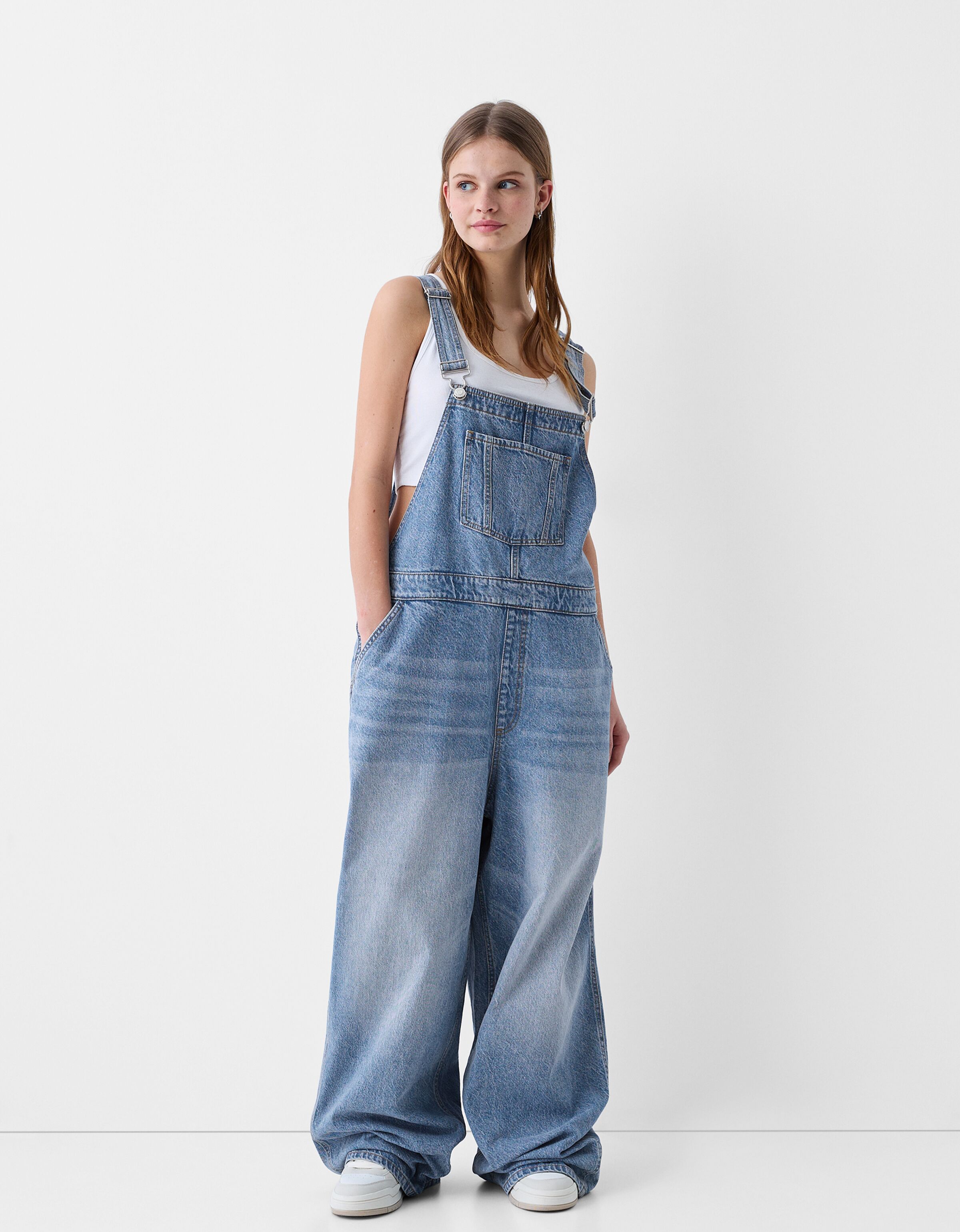 Dungarees bershka clearance