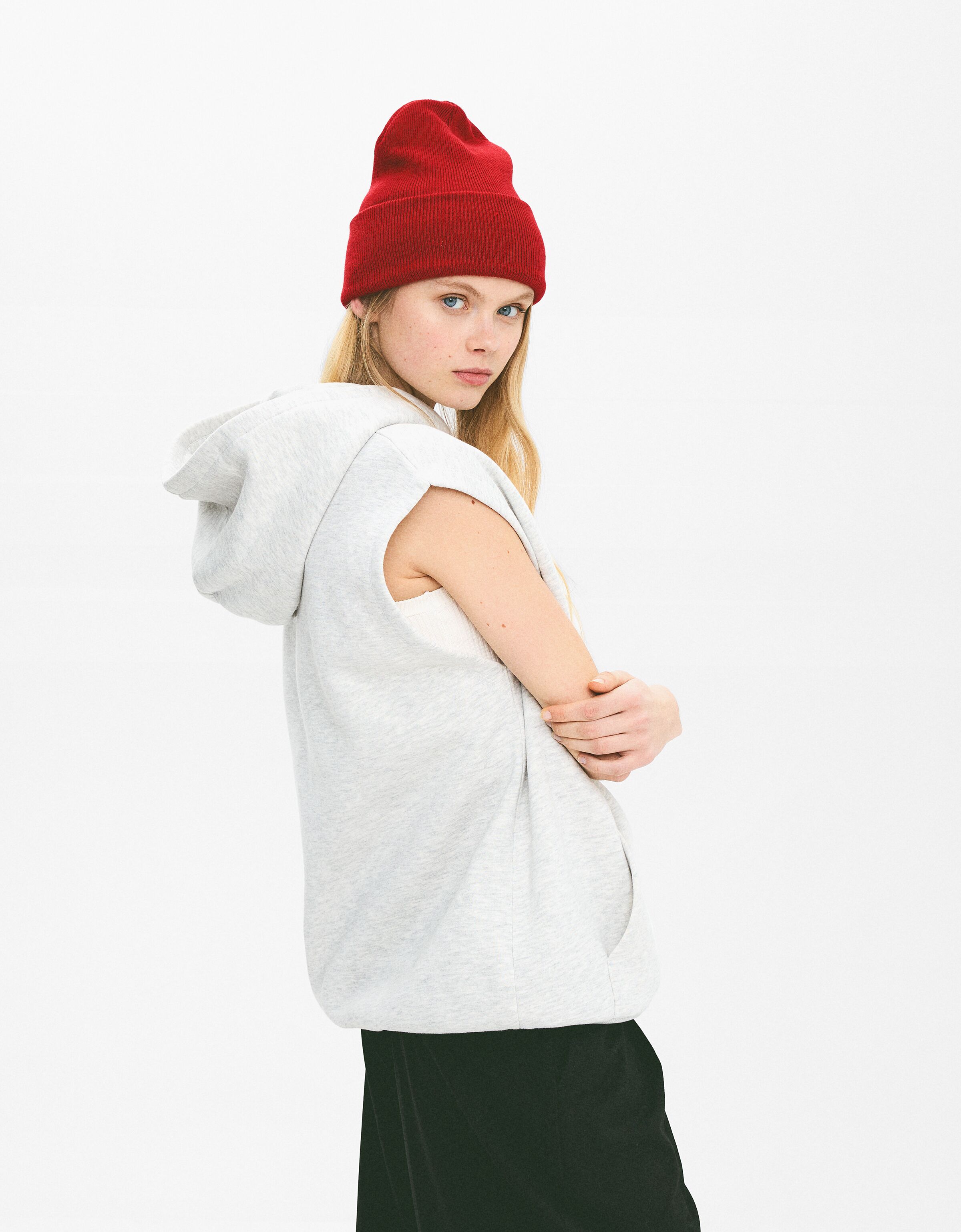 Plush hoodie store