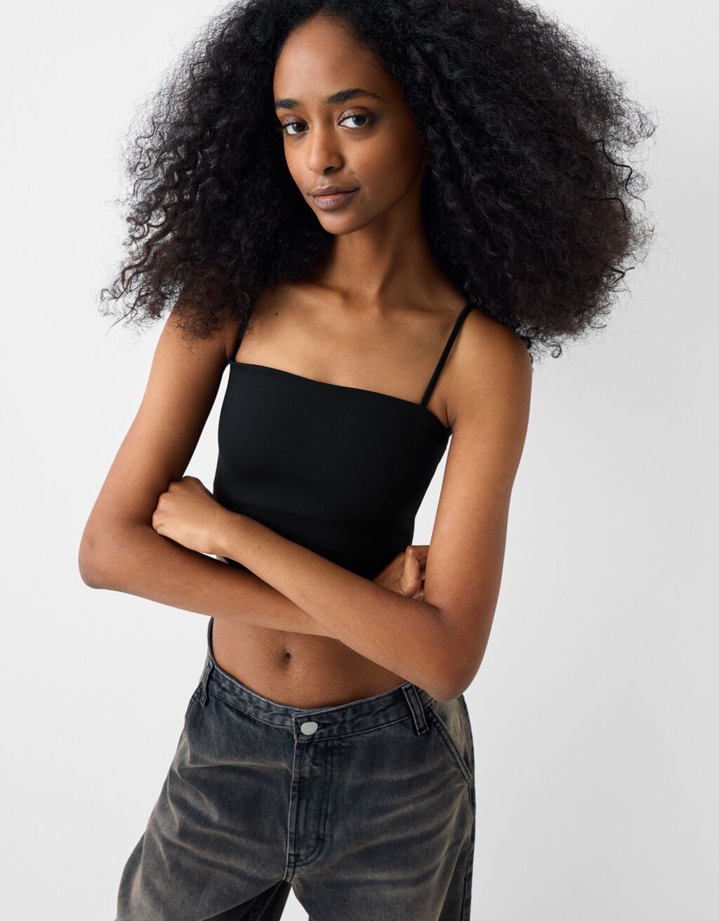 Bretelle en tulle avec pierres, perles et strass – Boutique JAGA