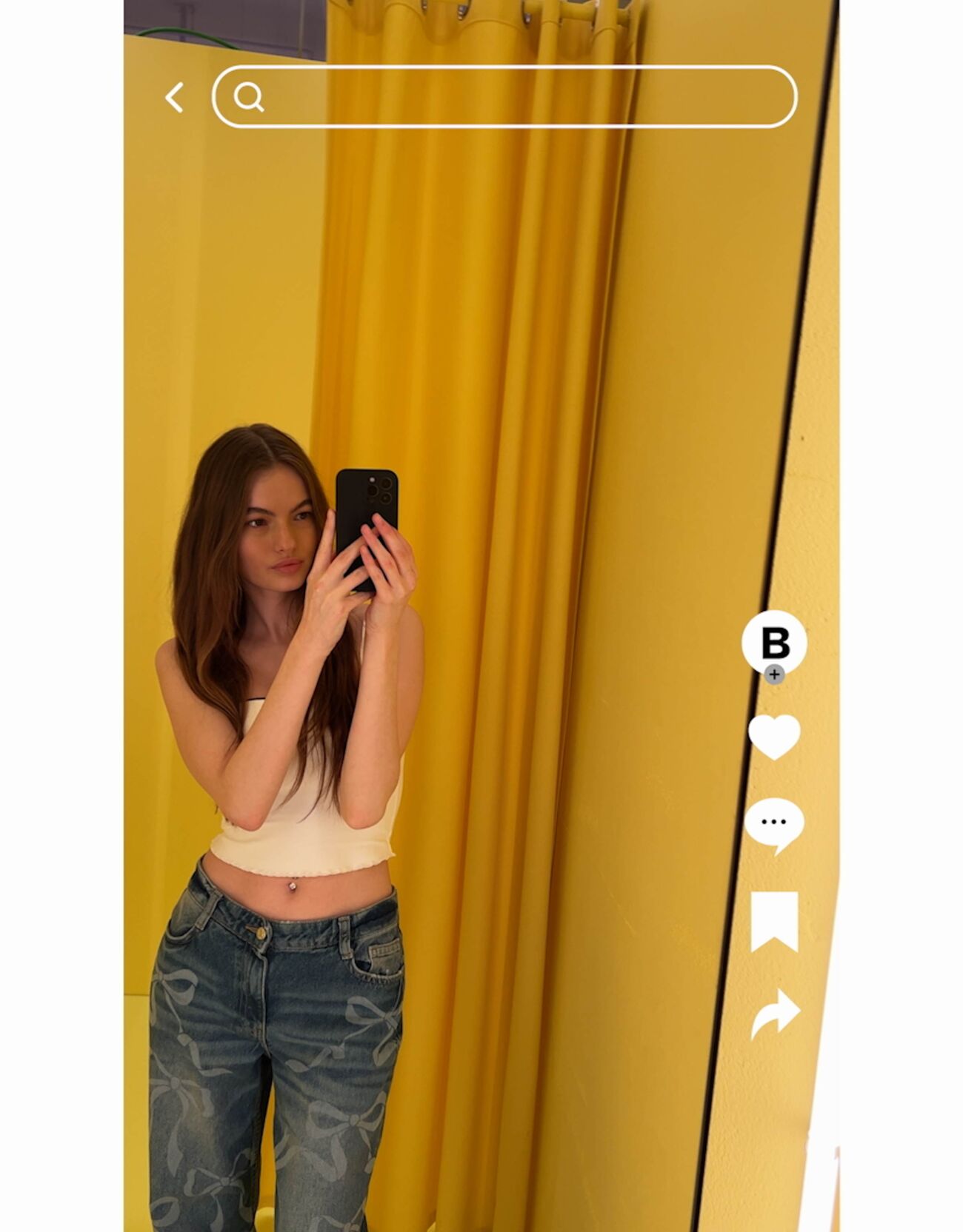 Tops bershka niña deals