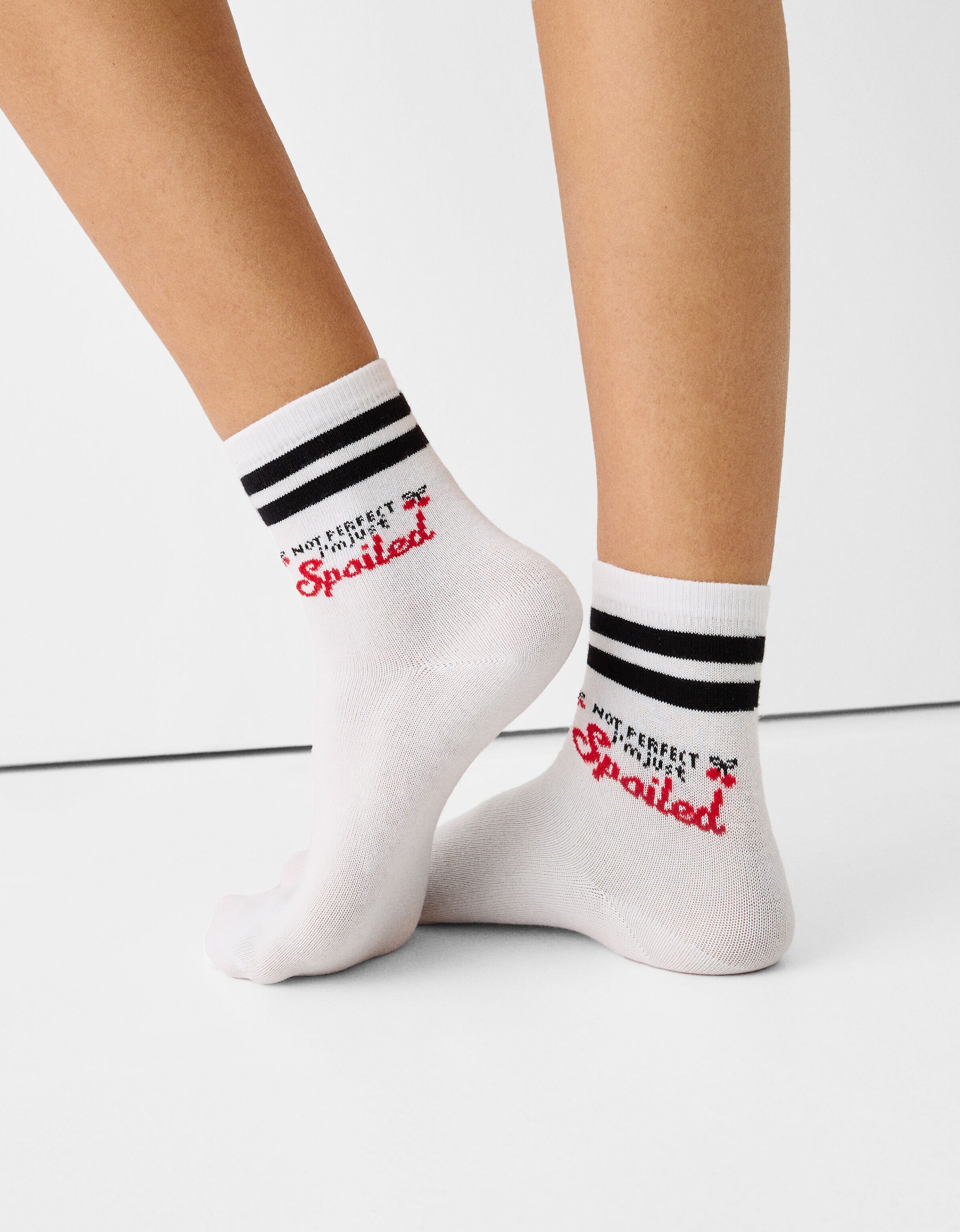 Chaussettes imprimées discount