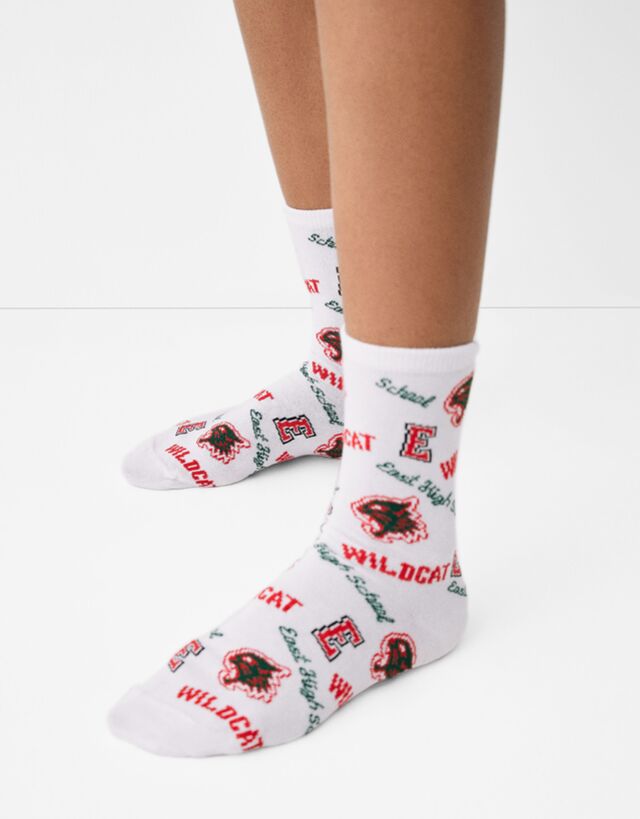 3-pack High School Musical print socks