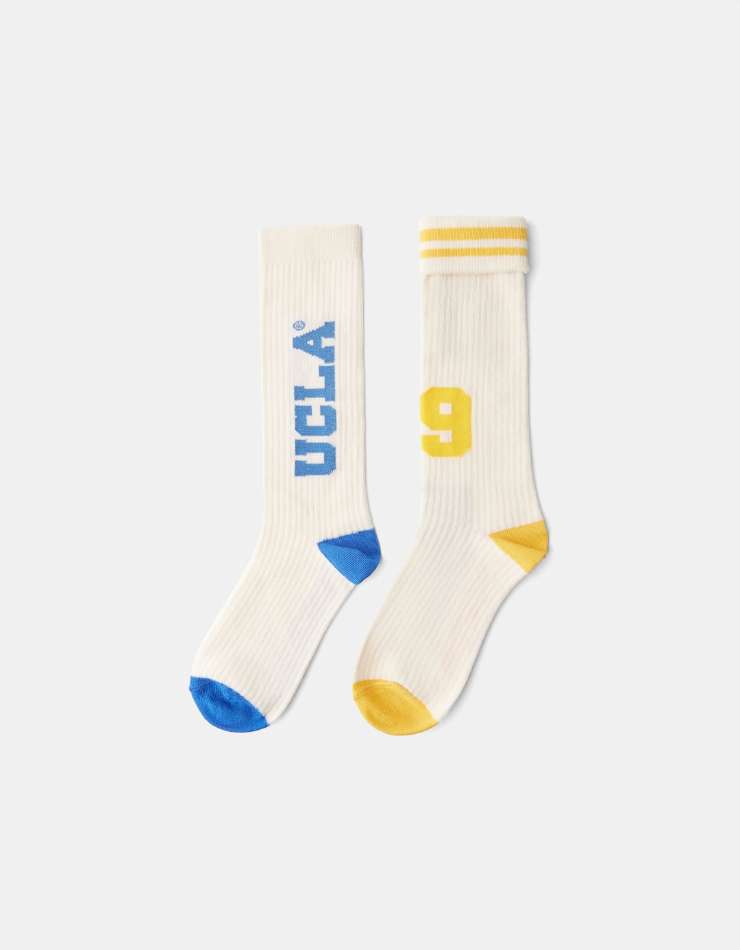 2’li UCLA baskılı çorap paketi