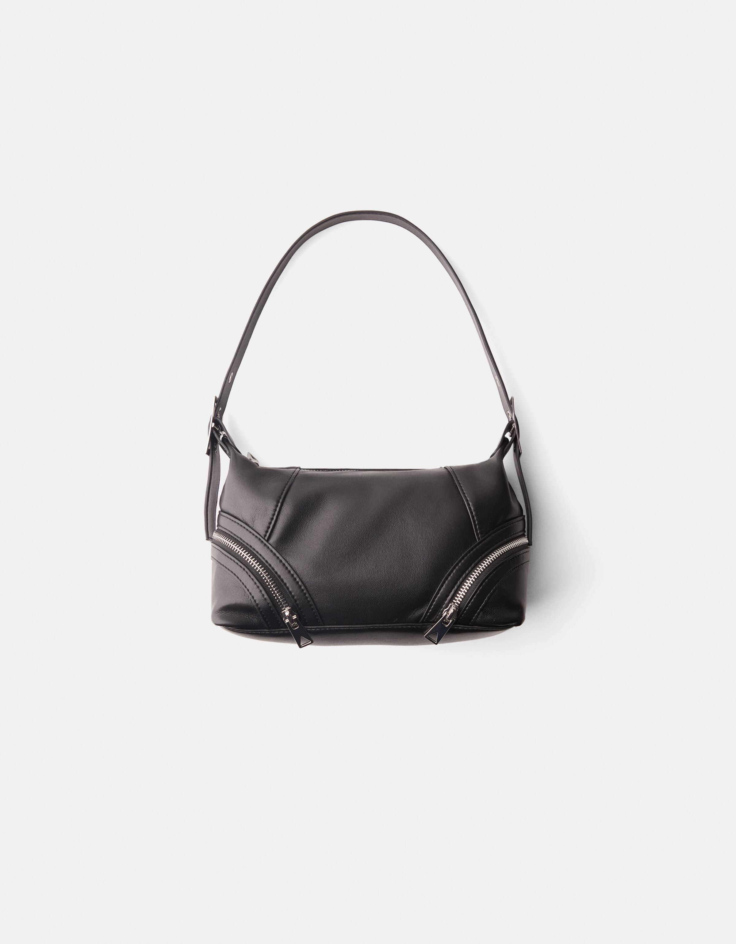 Shoulder bag with zips - Women | Bershka