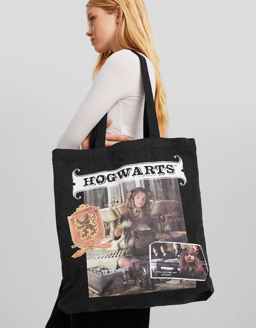 Bolso shopper Harry Potter print - Accesorios - BSK Teen