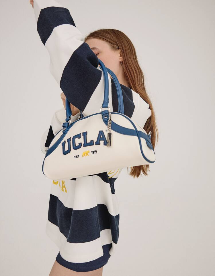 Mini UCLA shoulder bowling bag