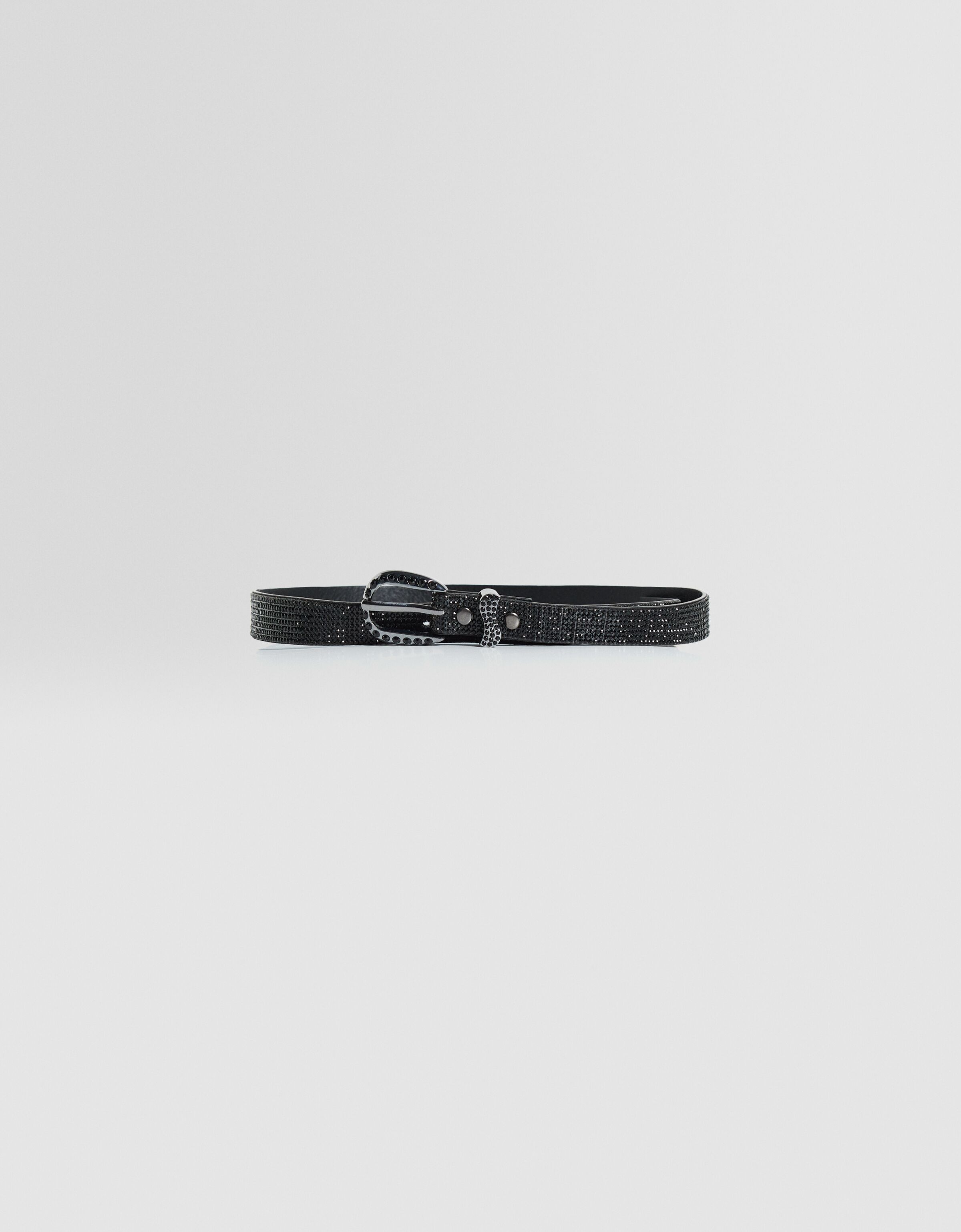 Ceinture fine strass Nouveaut s Femme Bershka
