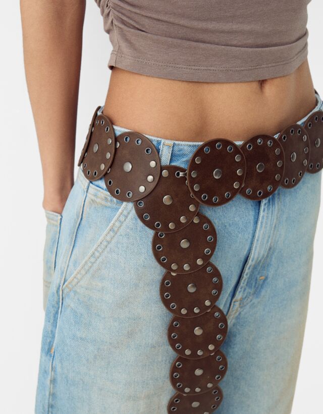 Ceinture femme bershka hot sale