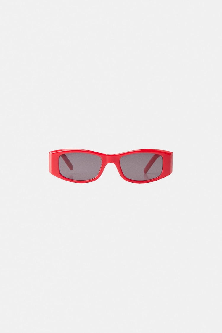Coloured rectangle sunglasses
