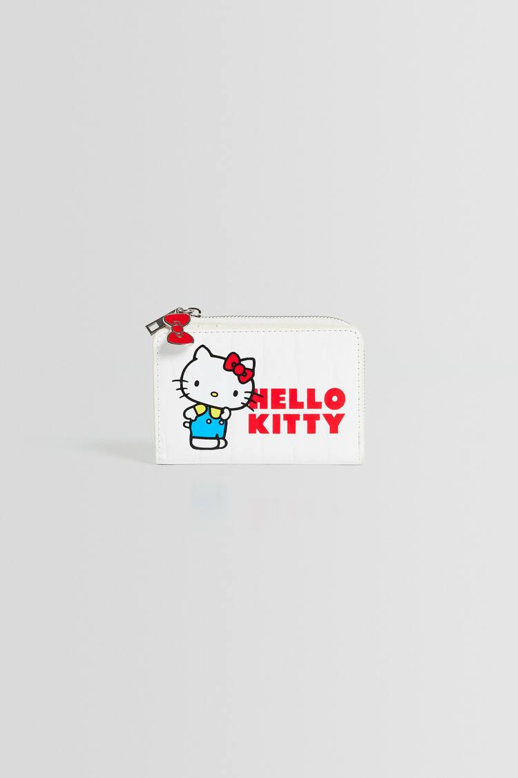 Porte-monnaie imprimé Hello Kitty
