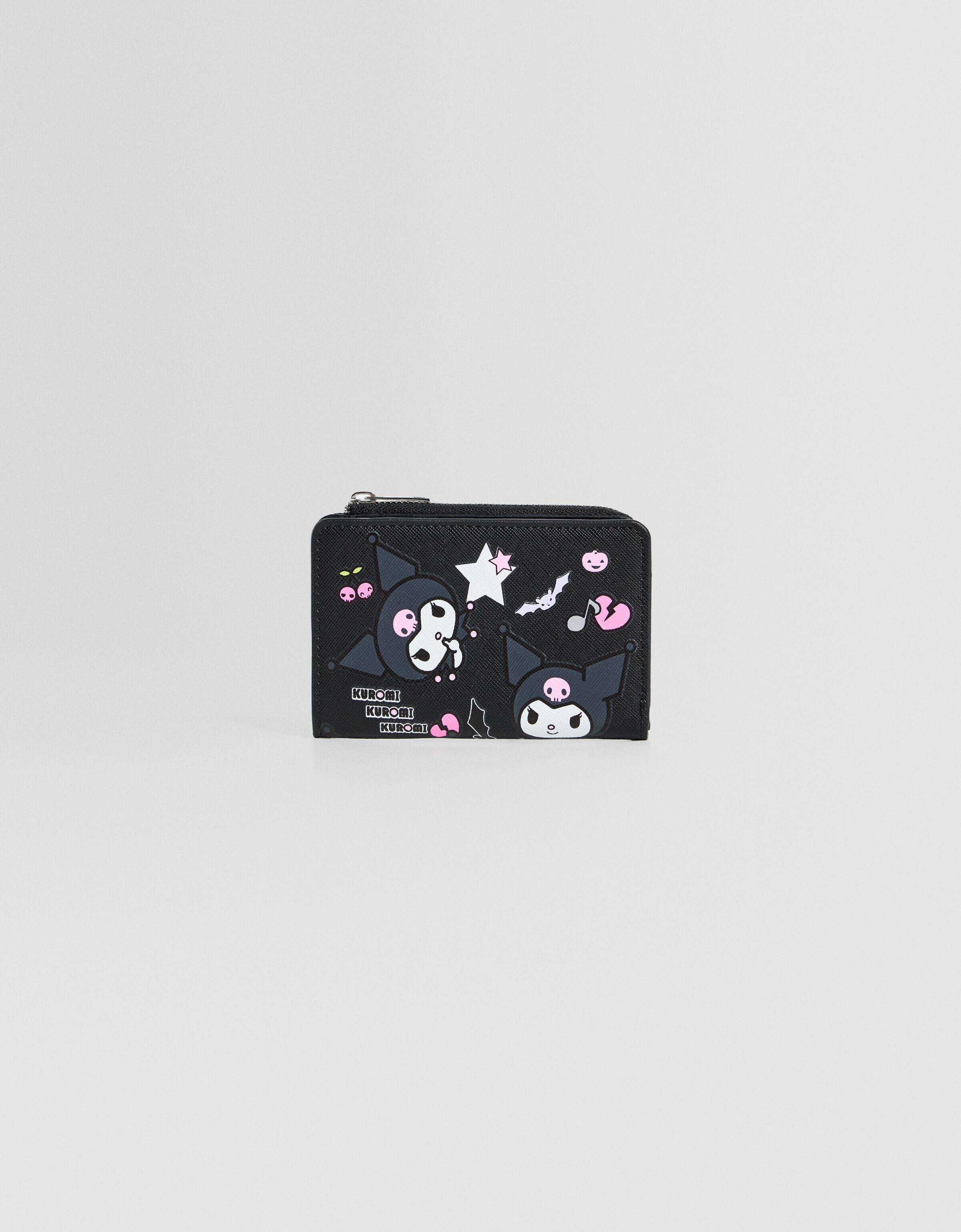 Portamonete con stampa Kuromi Novita BSK Teen Bershka