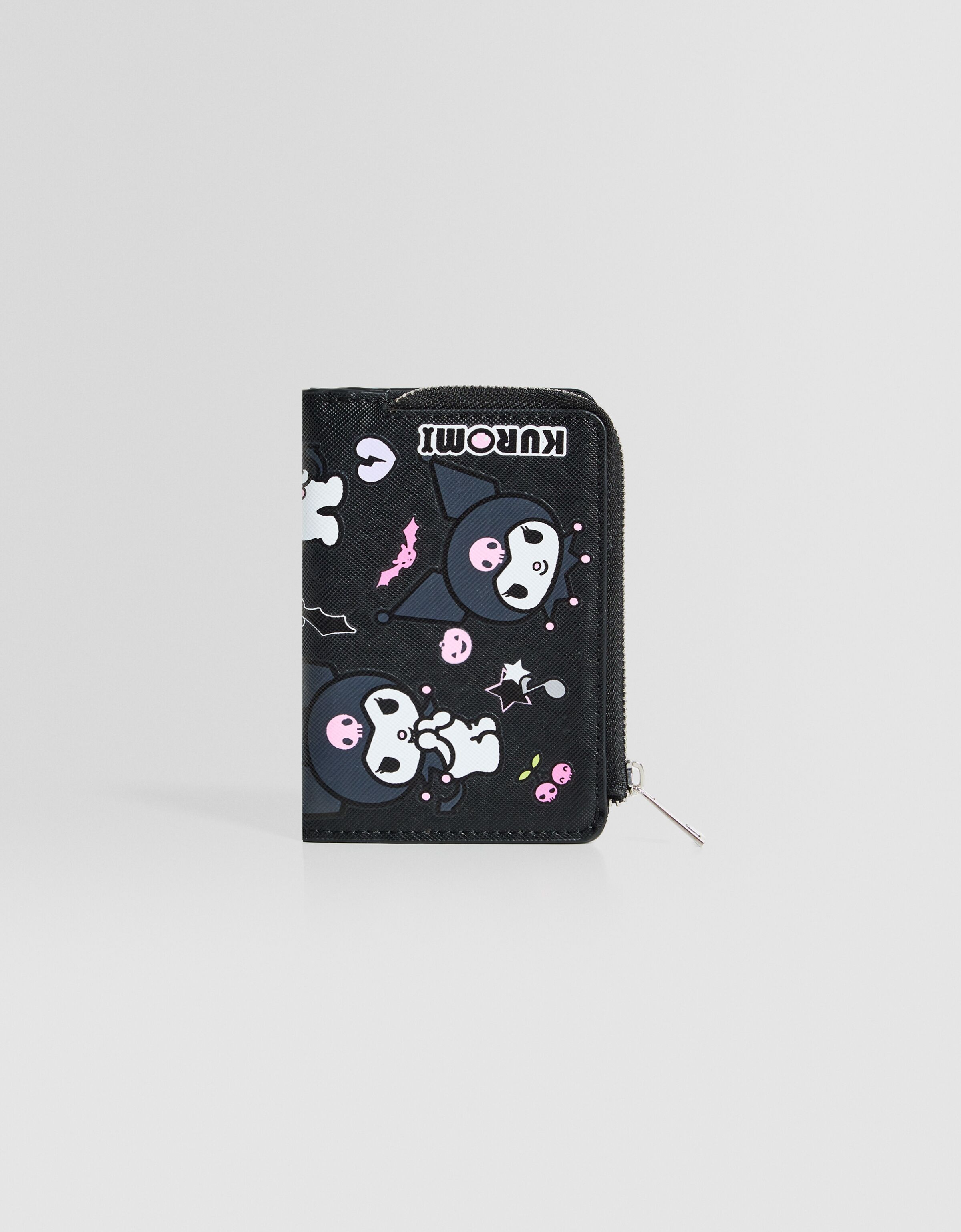Portamonete con stampa Kuromi Novita BSK Teen Bershka