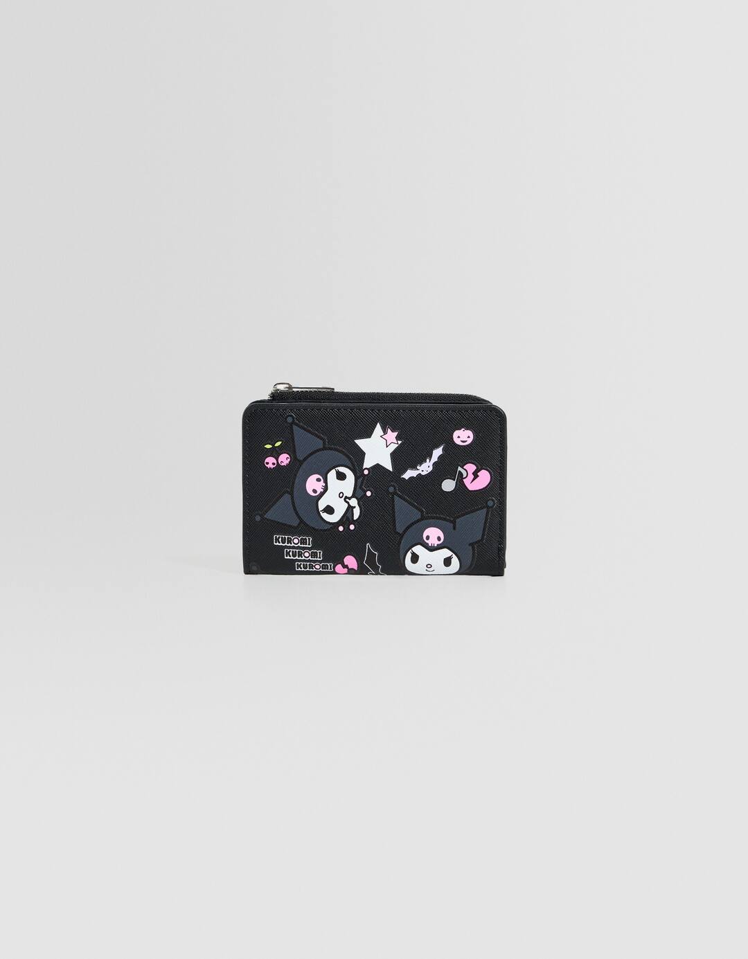 Kuromi print purse