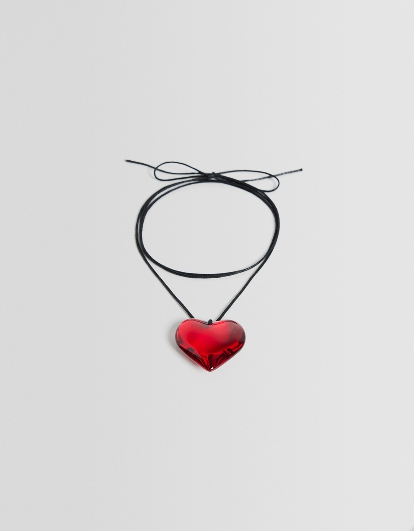 Collier cœur-Rouge-0