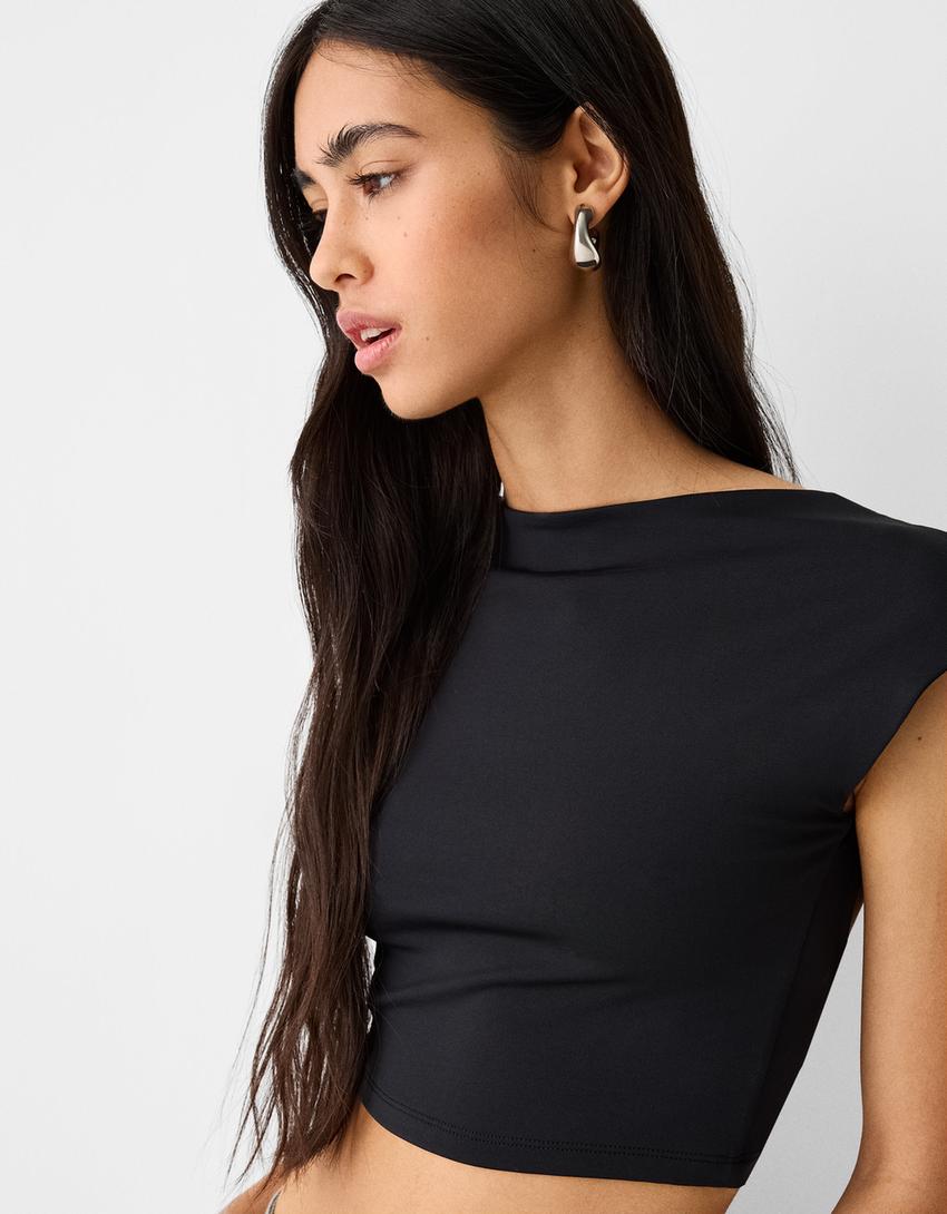 Lot 6 boucles d’oreilles anneaux chunky-Or-3