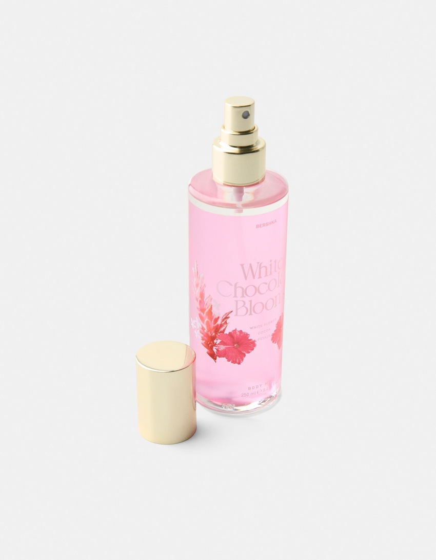 Mgiełka do ciała White chocolate bloom 250 ml-Czerwony-4