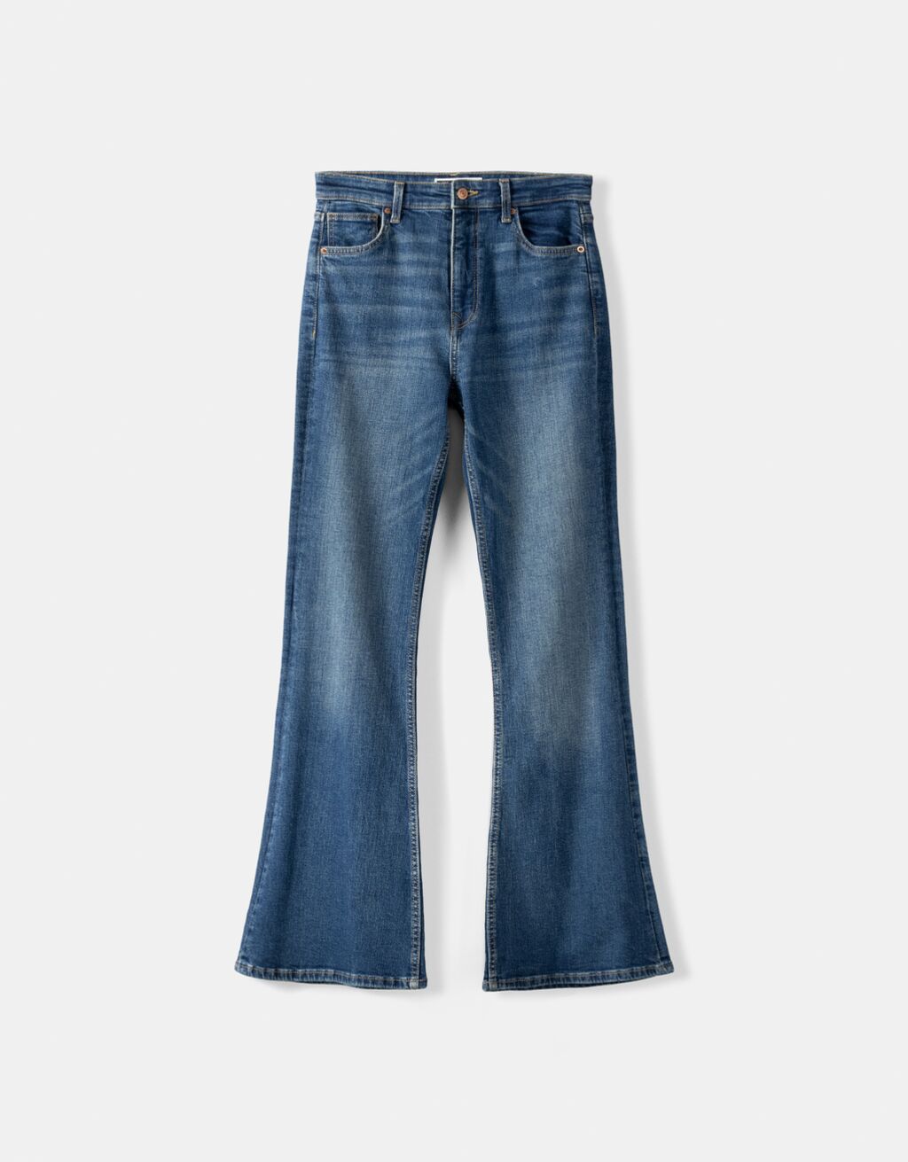 Flared jeans-Washed out blue-4