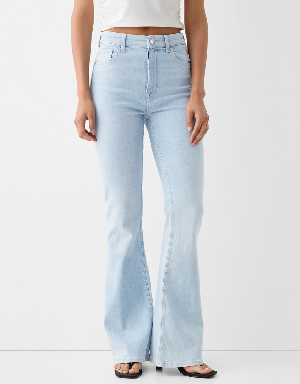 Flare bottom clearance jeans