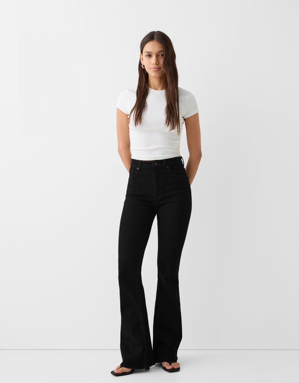 Bershka shop flared jeans
