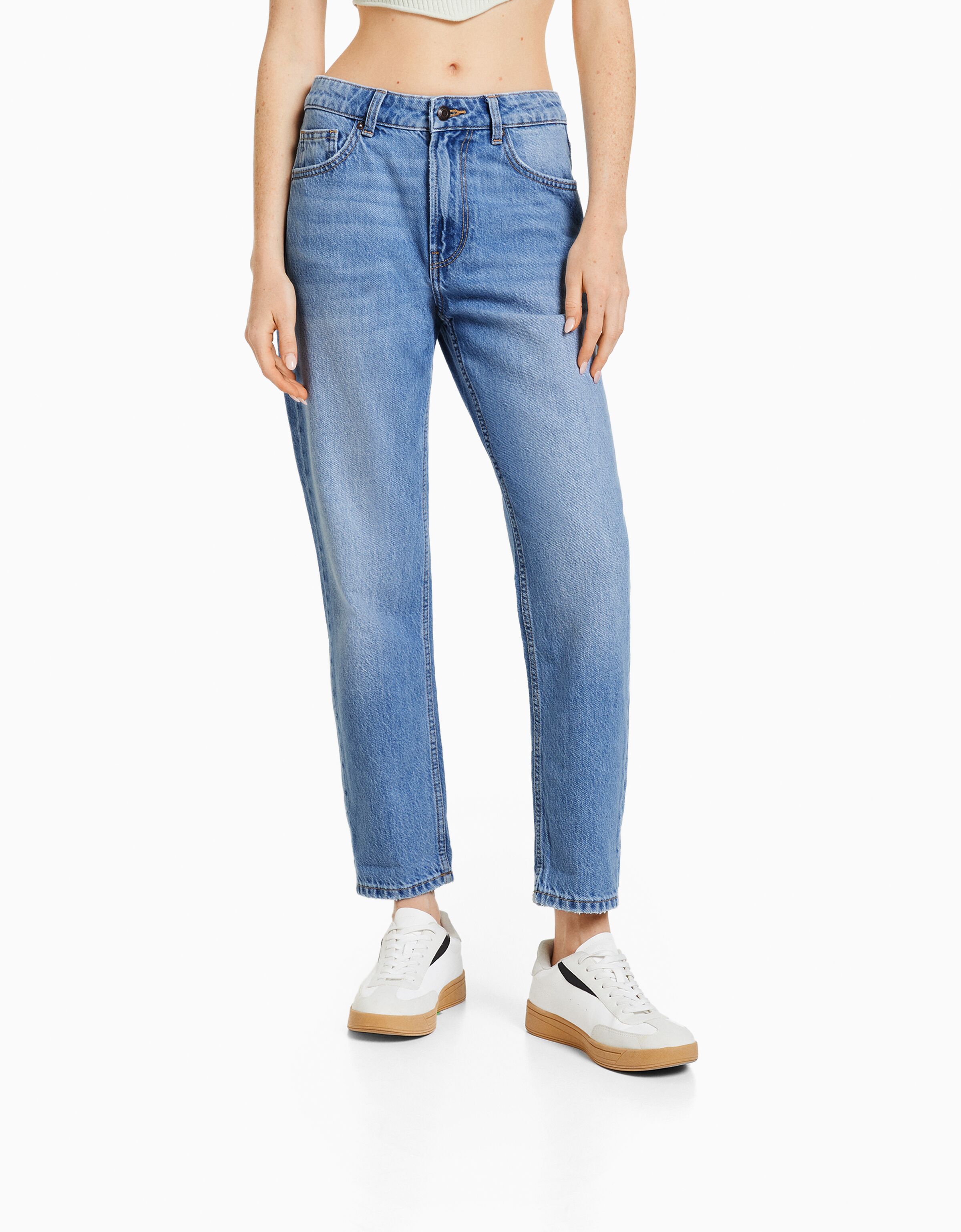 Bershka sales jeans mom