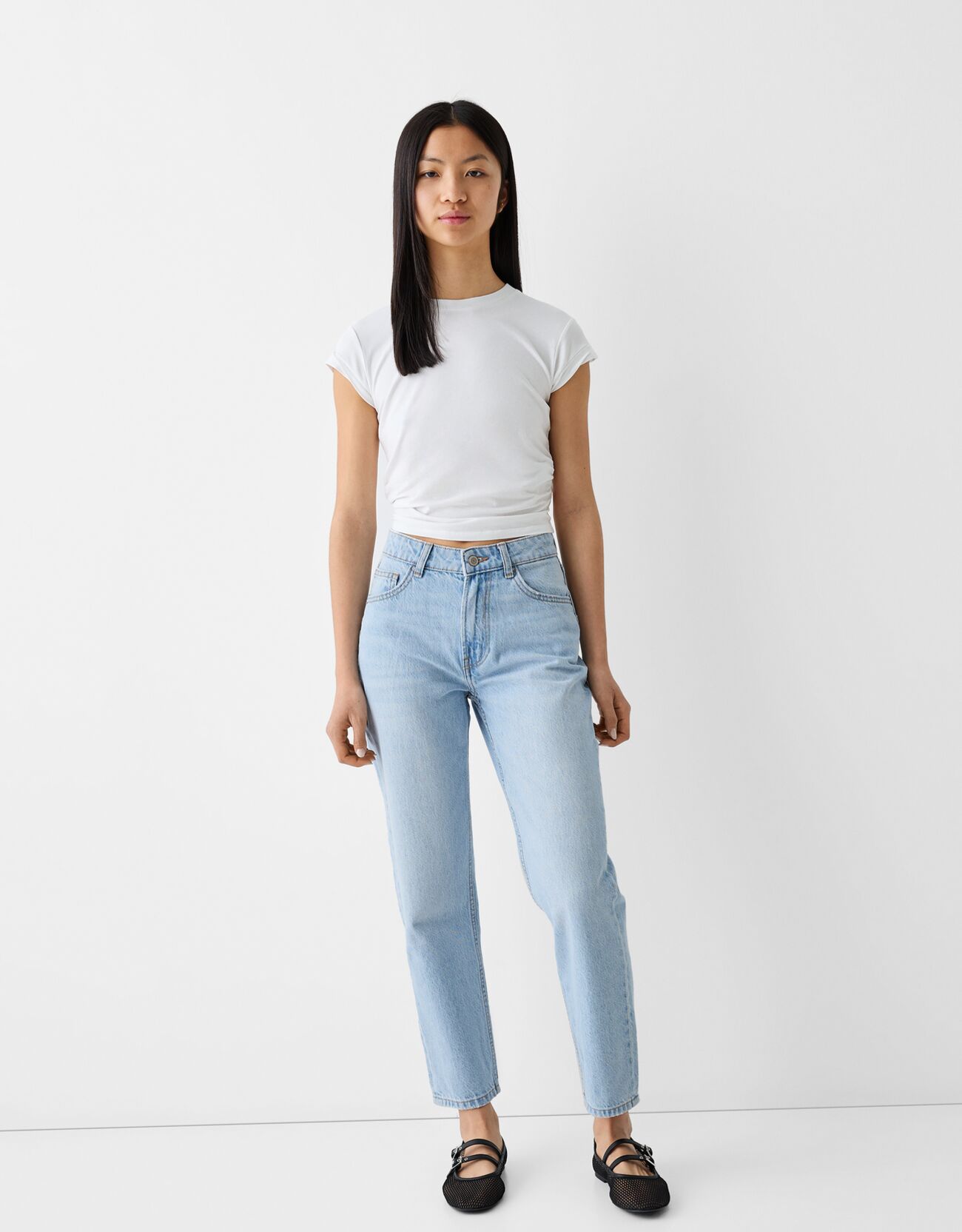 Mom jeans Jeans BSK Teen Bershka