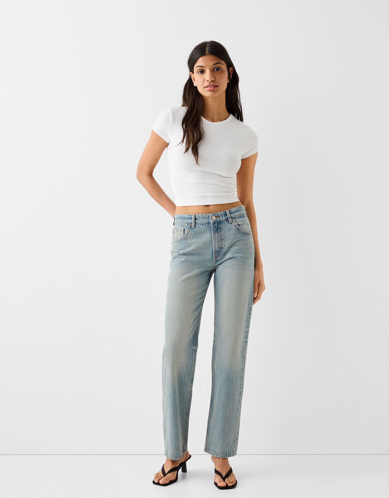 Straight fit jeans